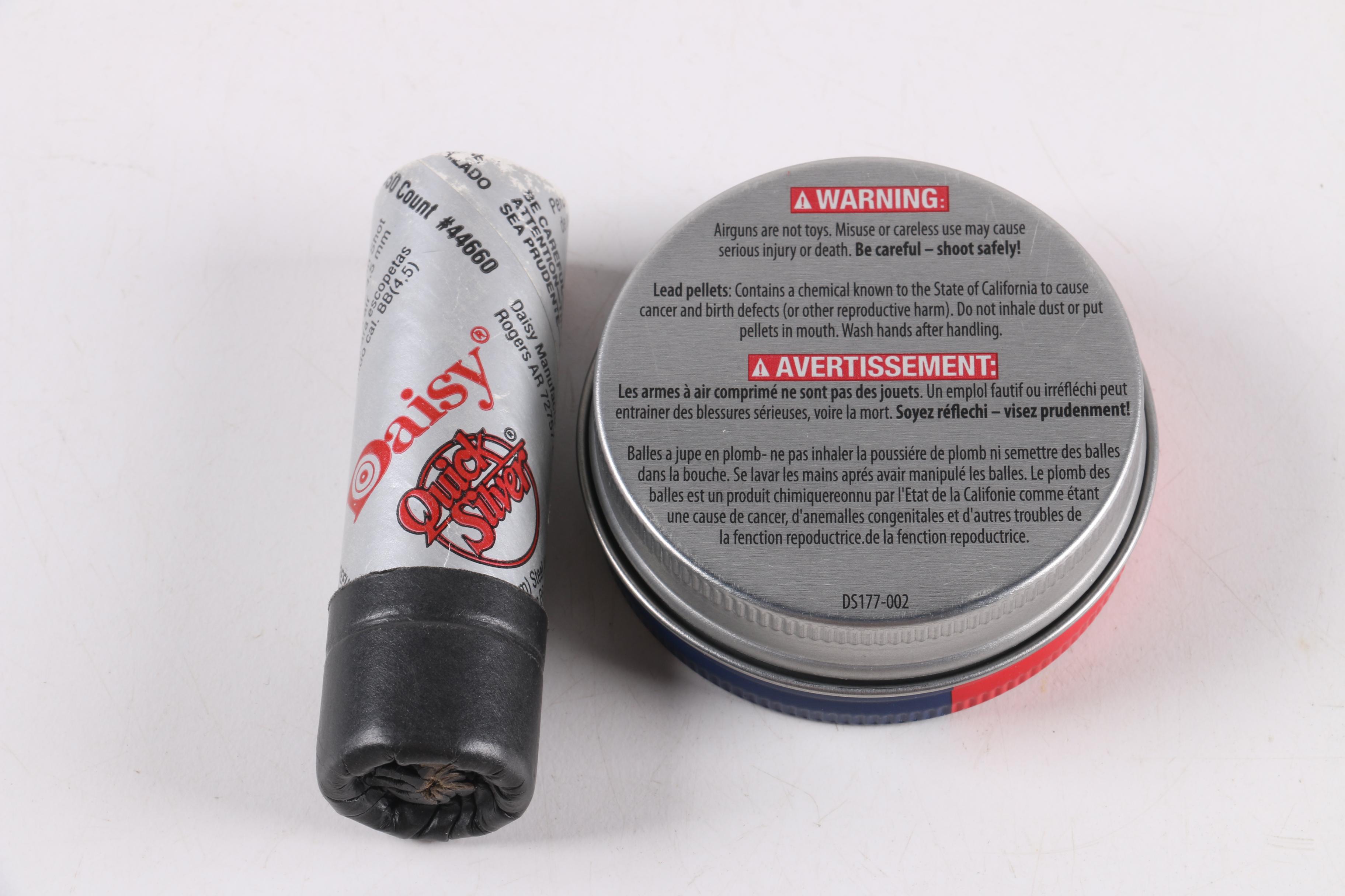 Copperhead Auto Air II BB Pistol, Daisy Air Rifle and Accessories