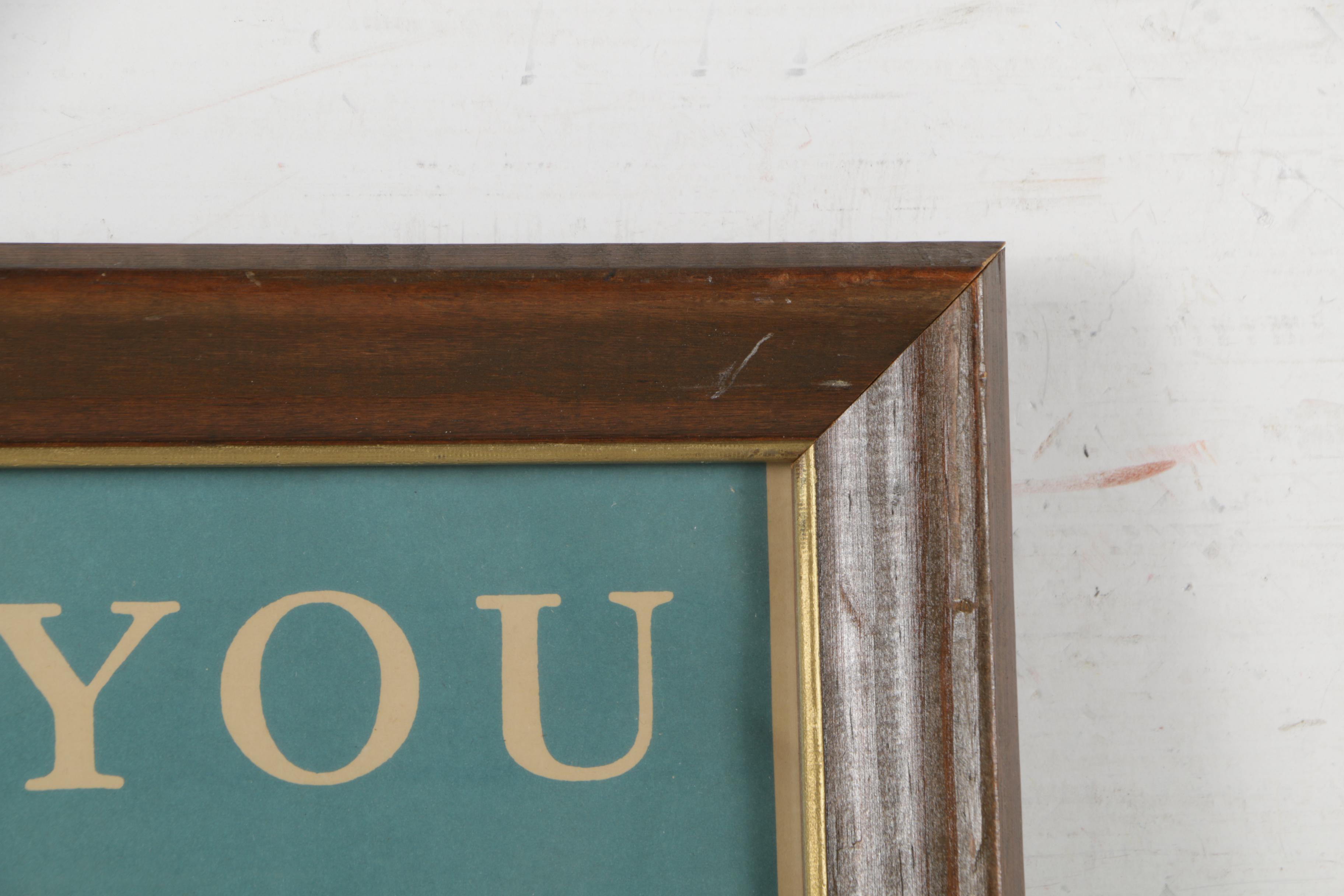 Offset Lithograph After Circa 1956 Political Poster for Adlai Stevenson