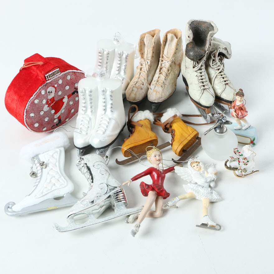Ice Skating Ornaments and Figurines