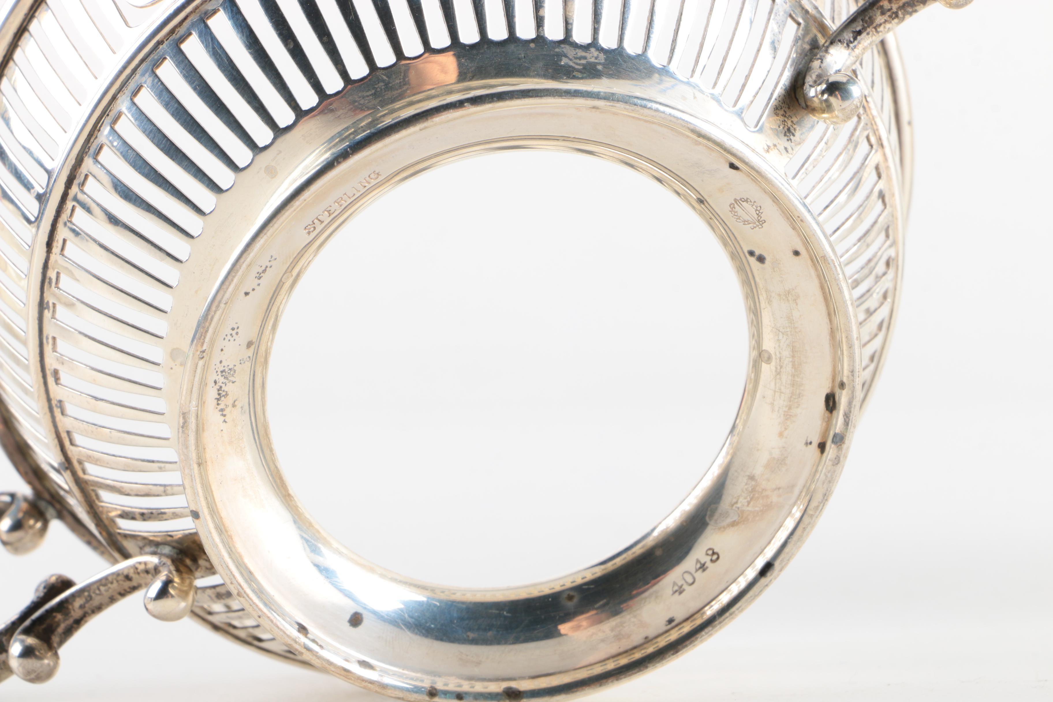 Frank Whiting Co. Sterling Demitasse Cups with Lenox Porcelain Liners and More