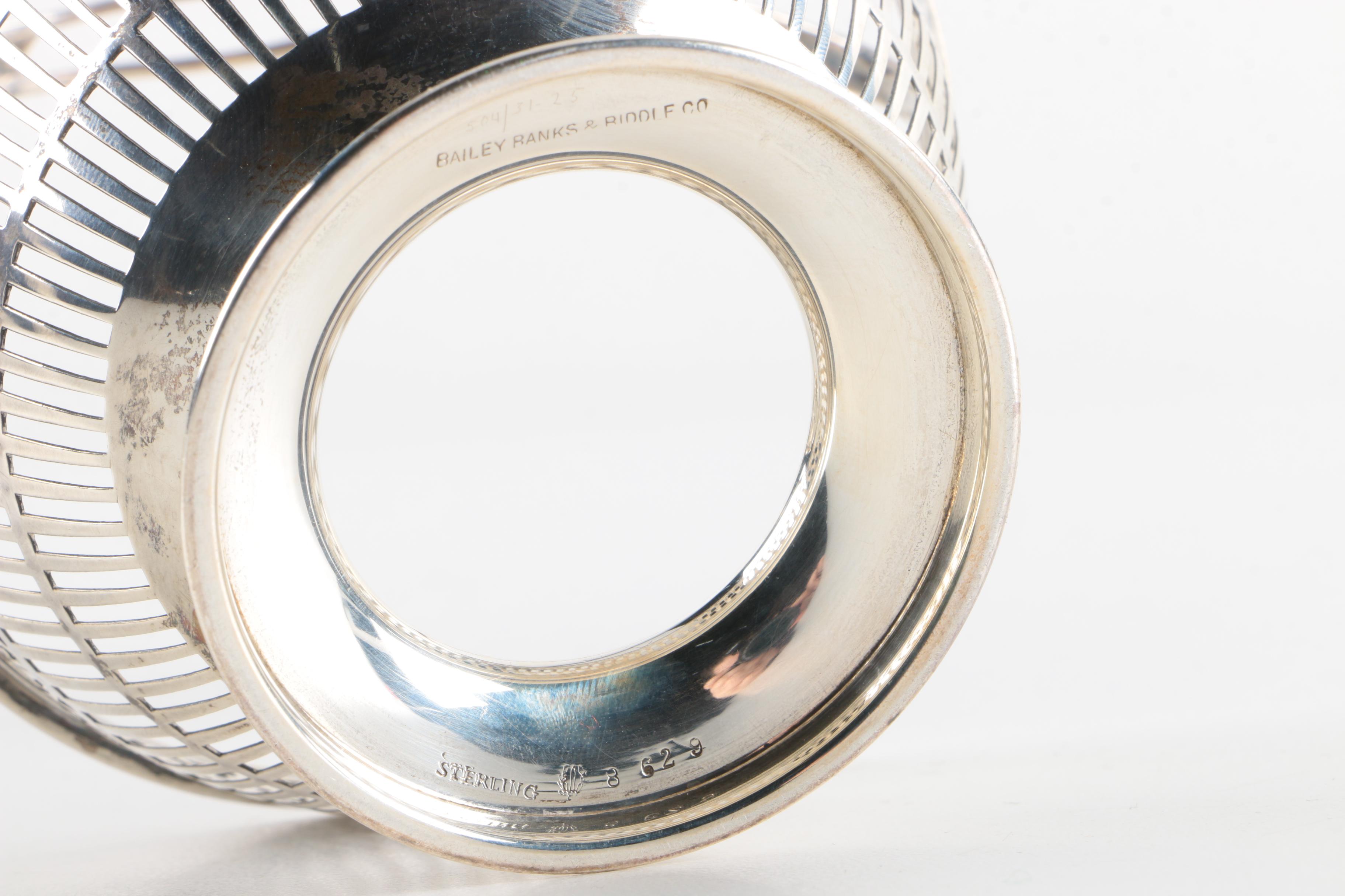 Frank Whiting Co. Sterling Demitasse Cups with Lenox Porcelain Liners and More