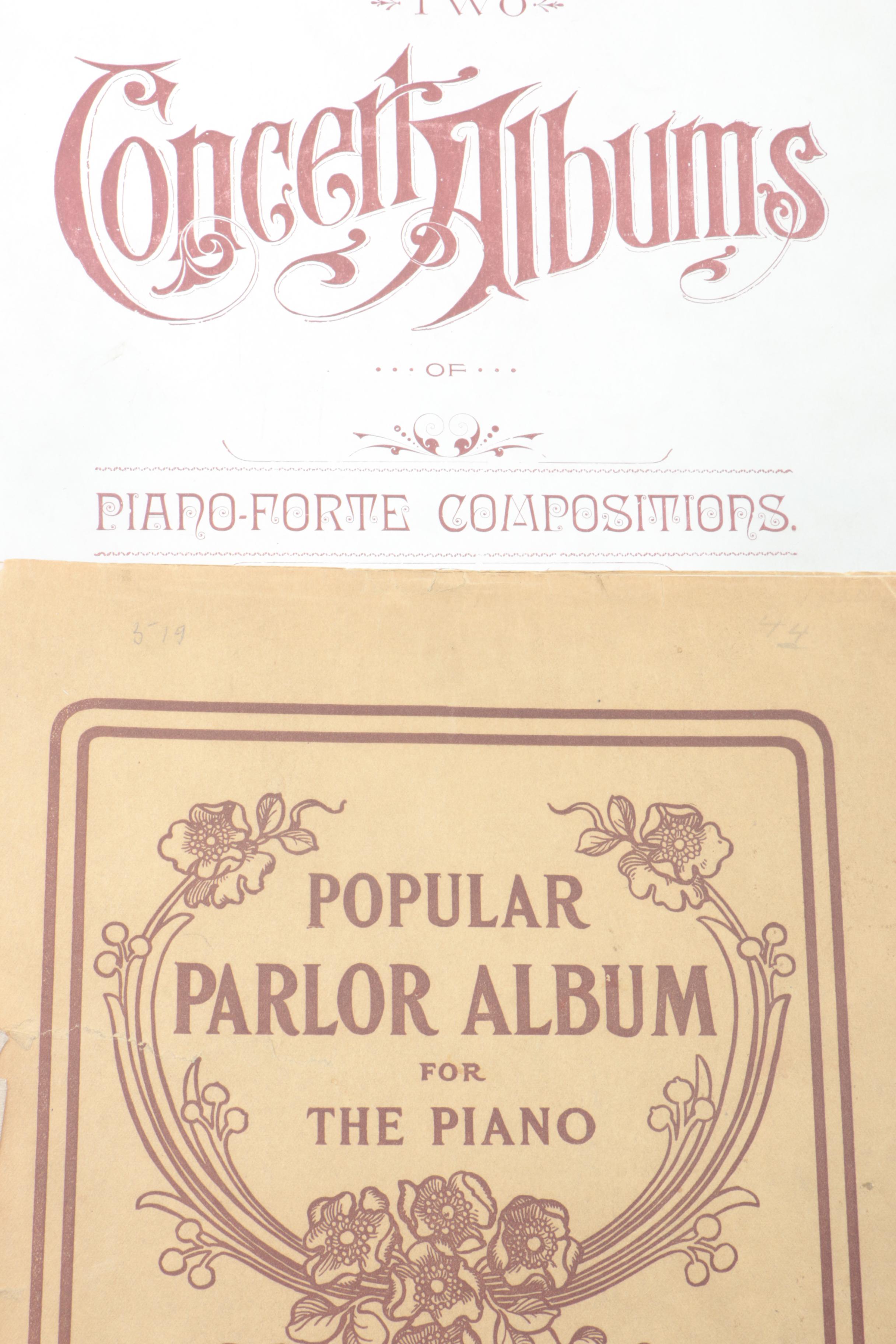 Antique Classical and Opera Sheet Music