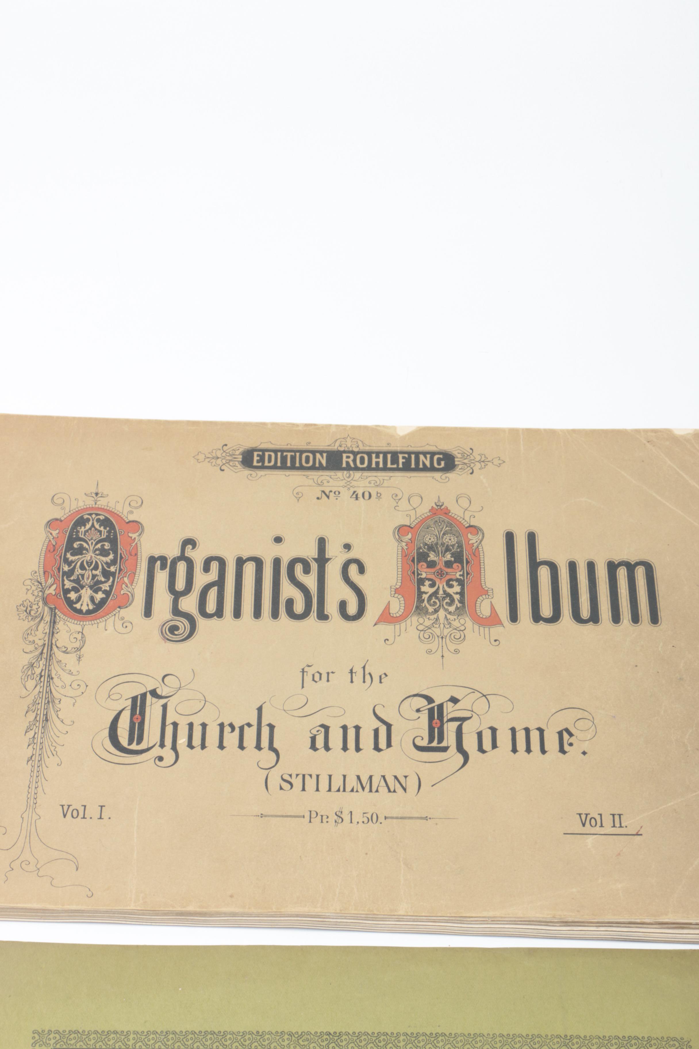 Antique Classical and Opera Sheet Music