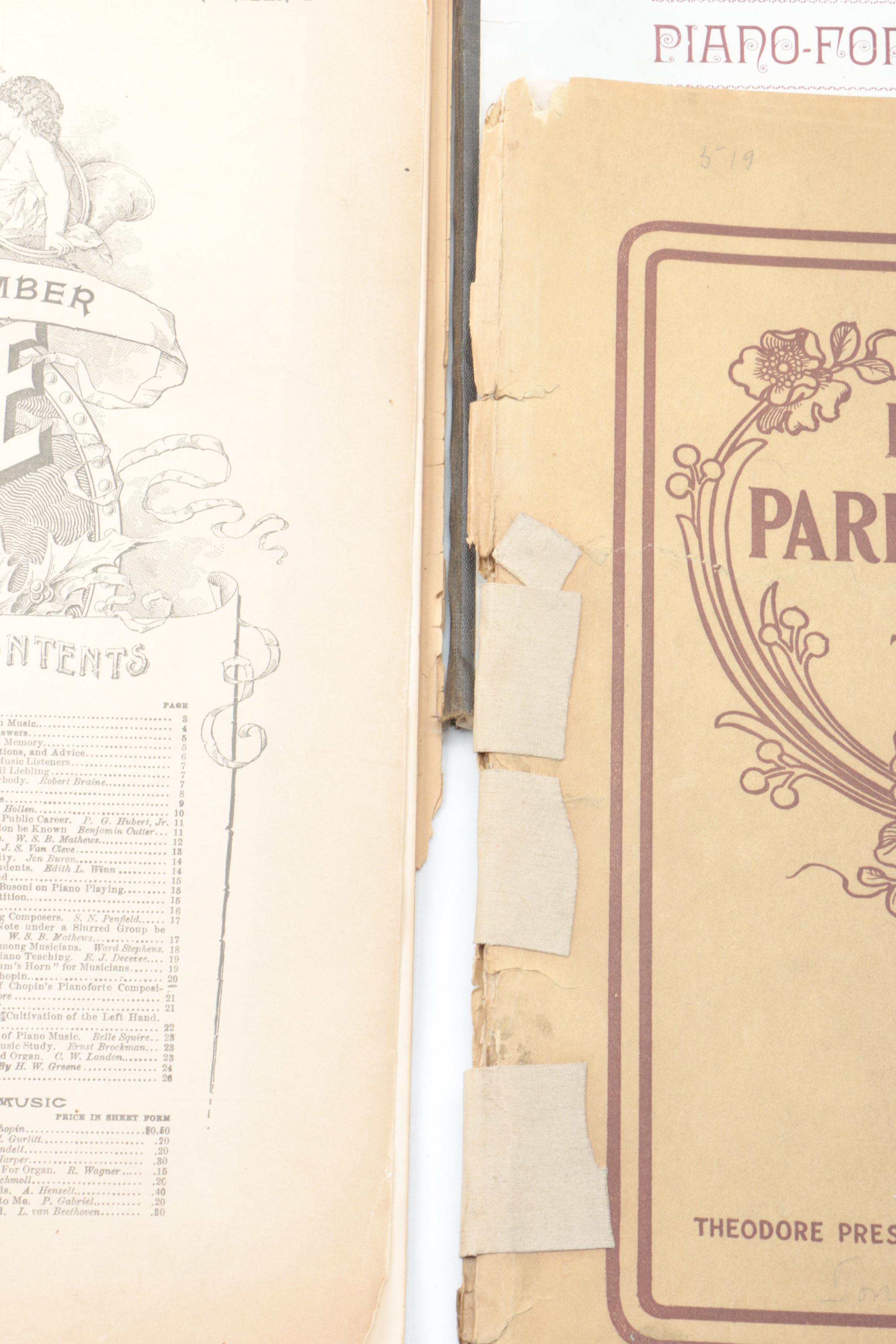 Antique Classical and Opera Sheet Music