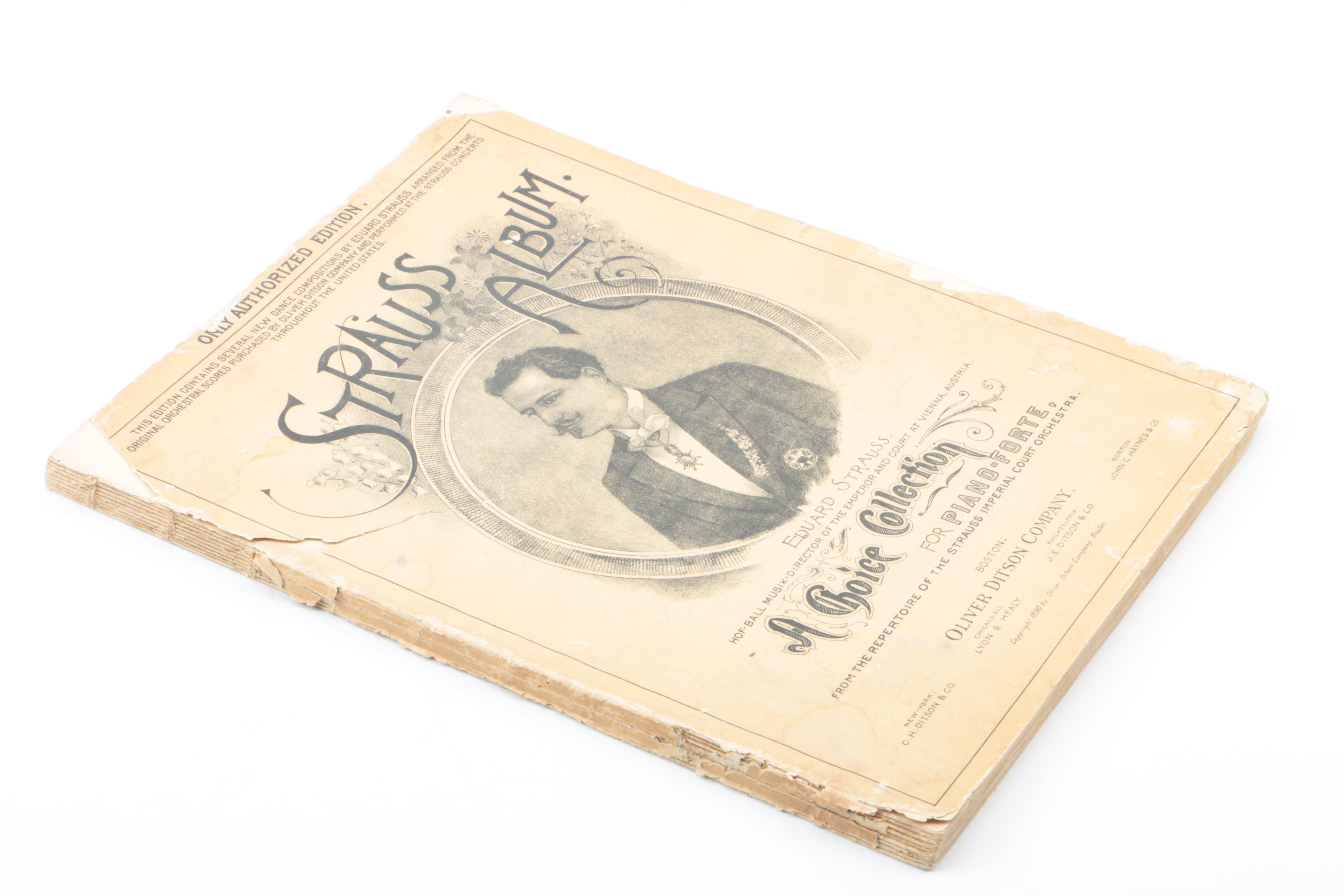 Antique Classical and Opera Sheet Music