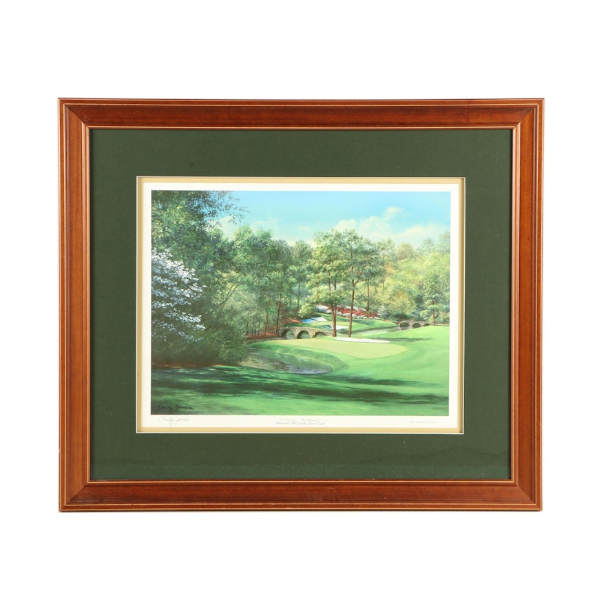 Emily James Limited Edition Giclée "The 11th Green, 'White Dogwood'"