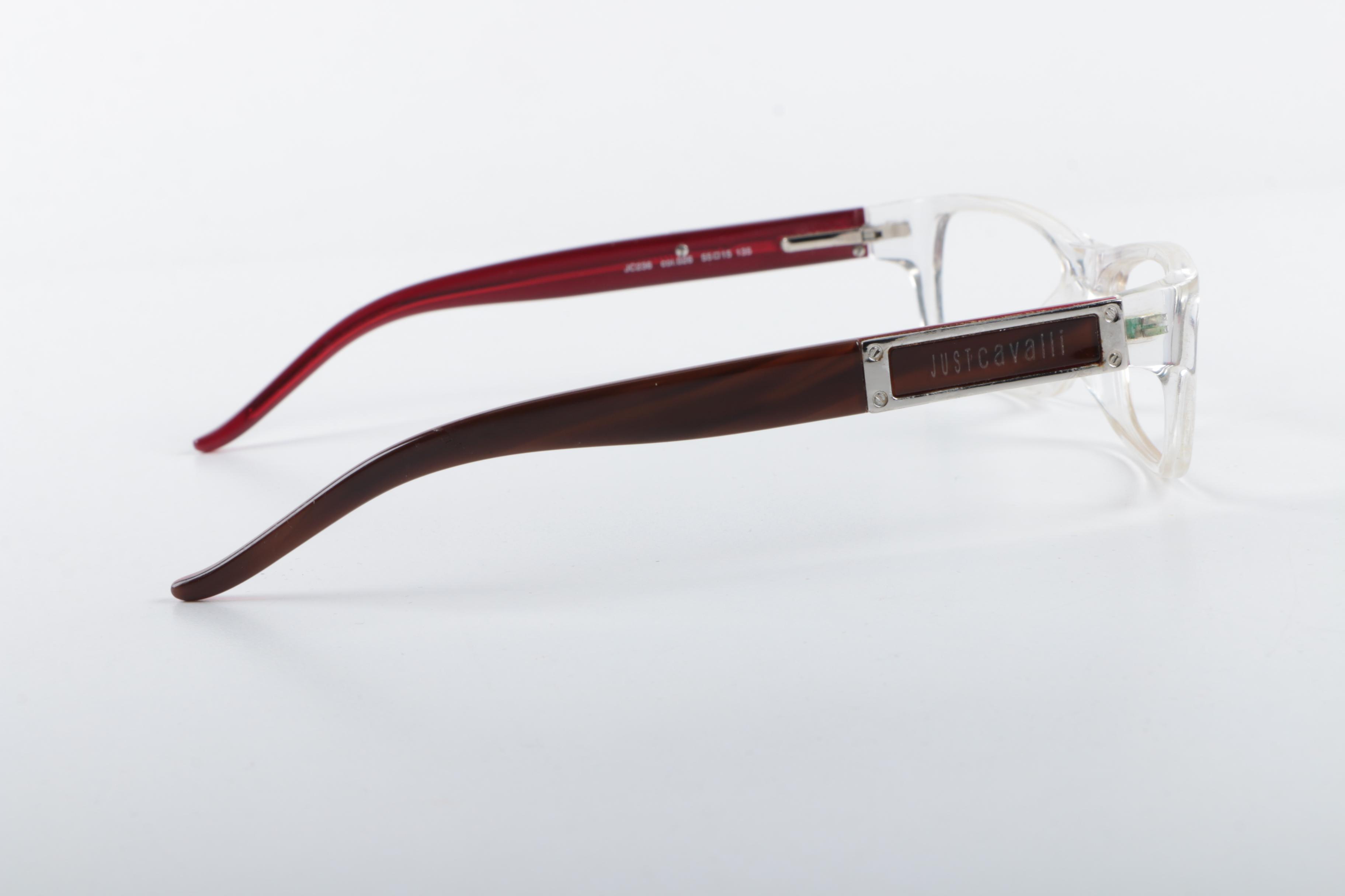 Prada and Just Cavalli Eyeglasses