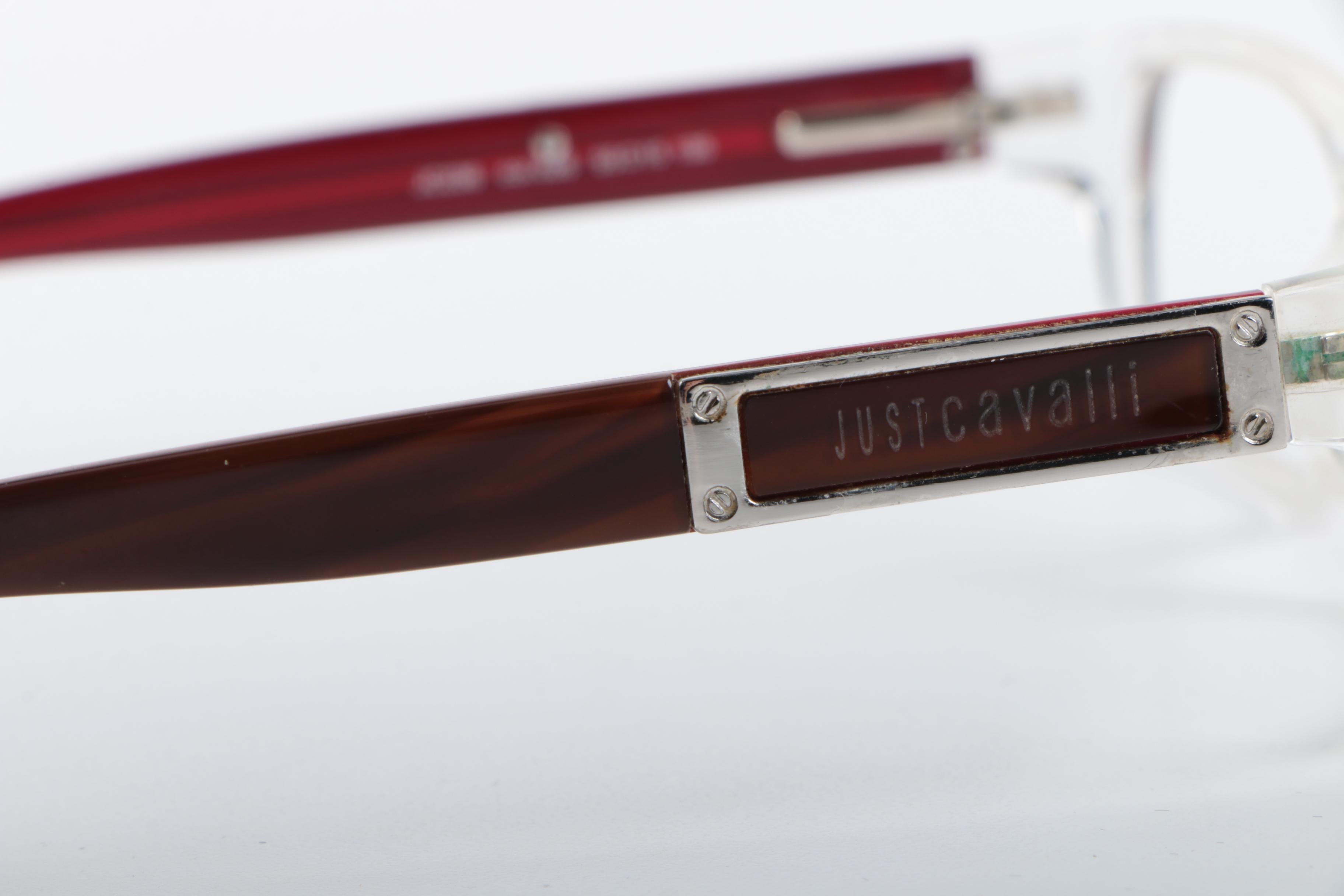 Prada and Just Cavalli Eyeglasses