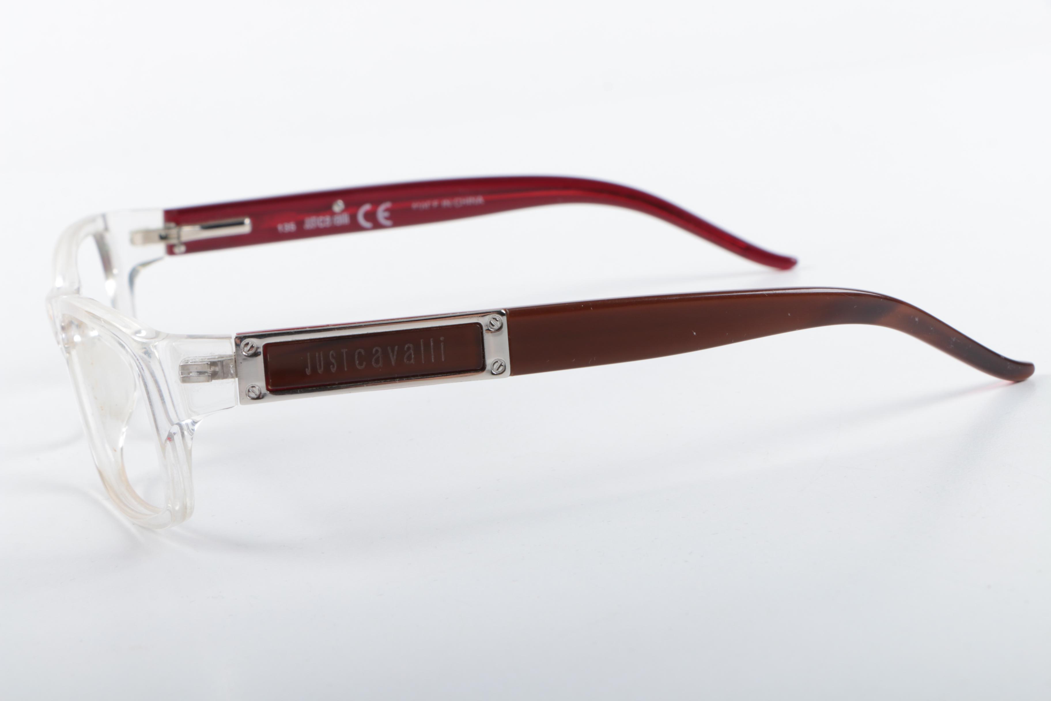 Prada and Just Cavalli Eyeglasses