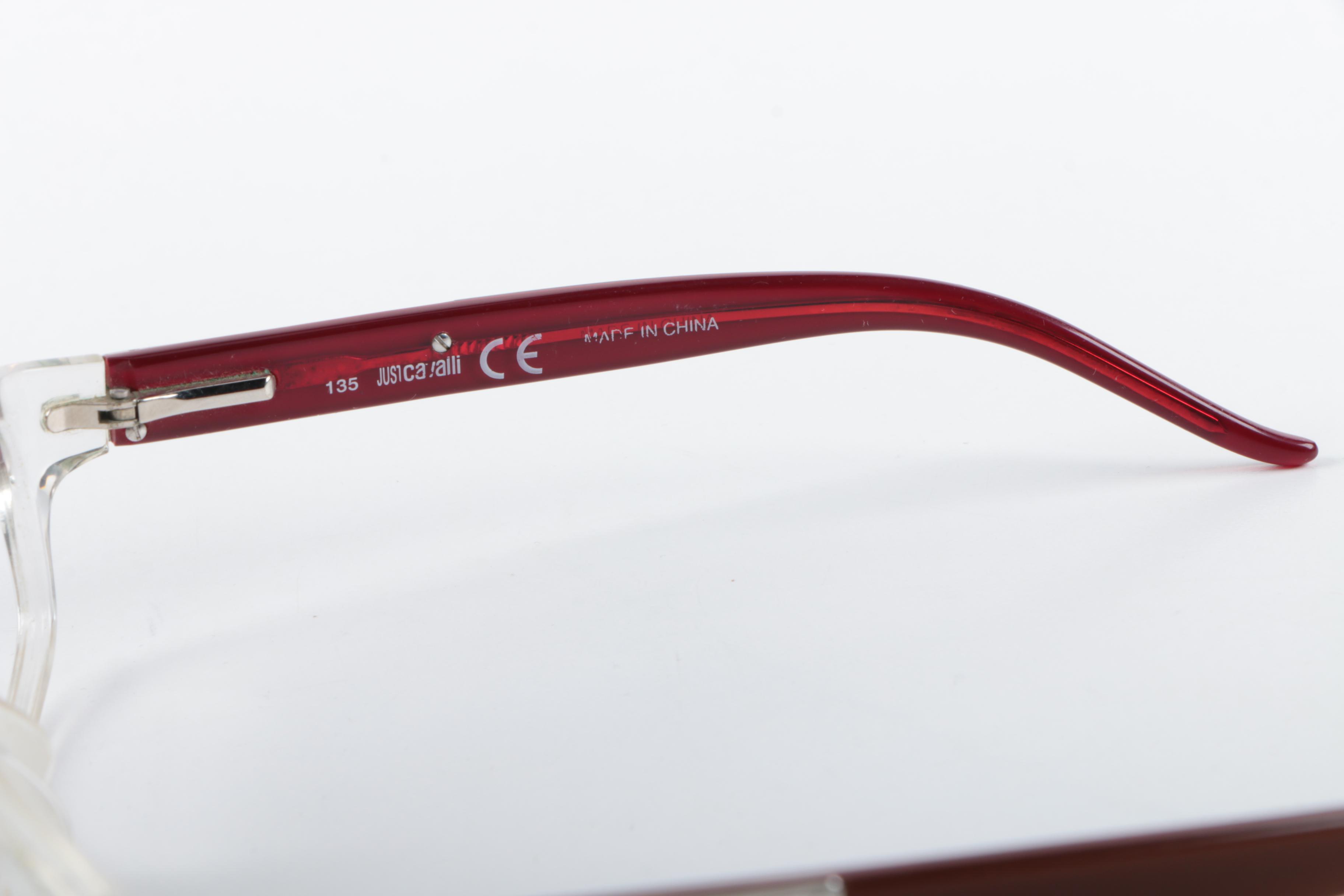 Prada and Just Cavalli Eyeglasses