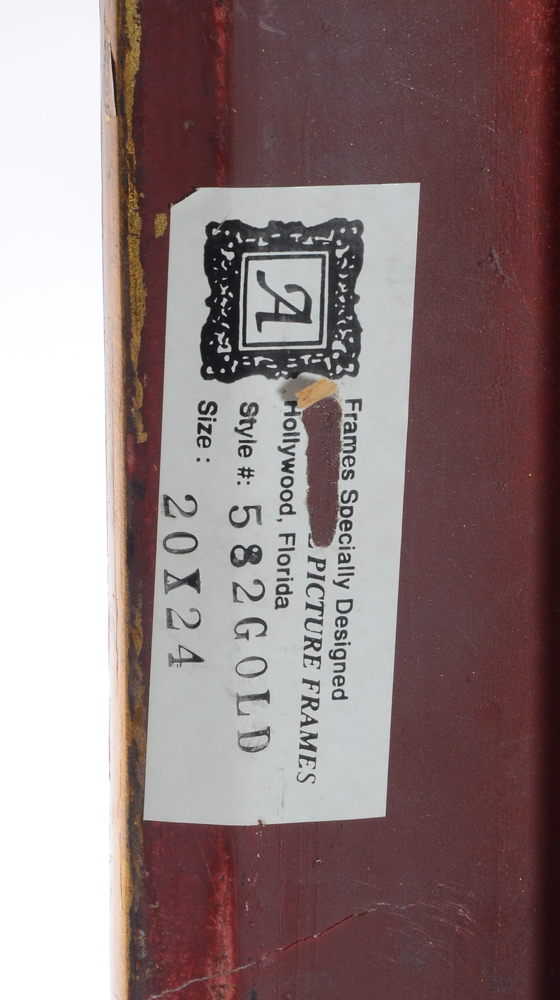 Oil on Canvas Copy Painting after Vincent Van Gogh "Haystacks in Provence"