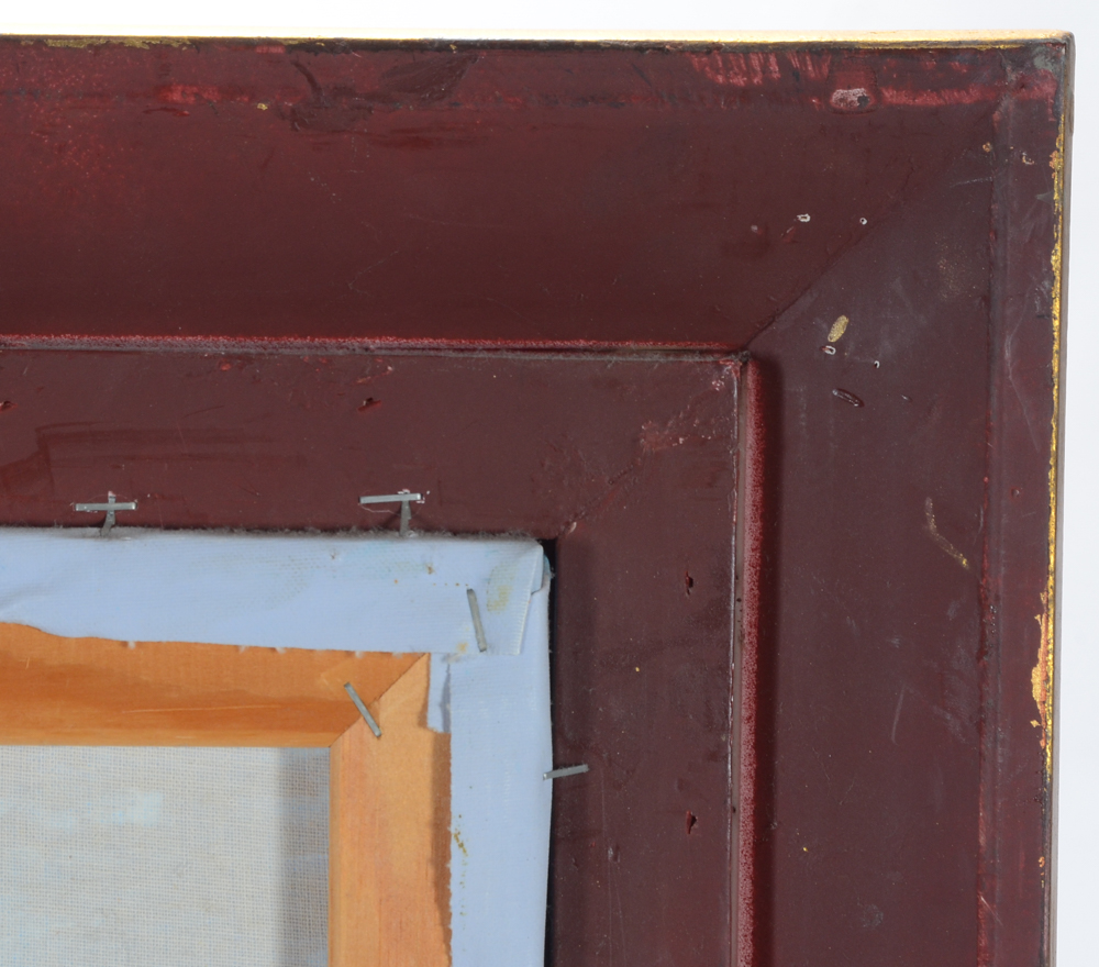 Oil on Canvas Copy Painting after Vincent Van Gogh "Haystacks in Provence"