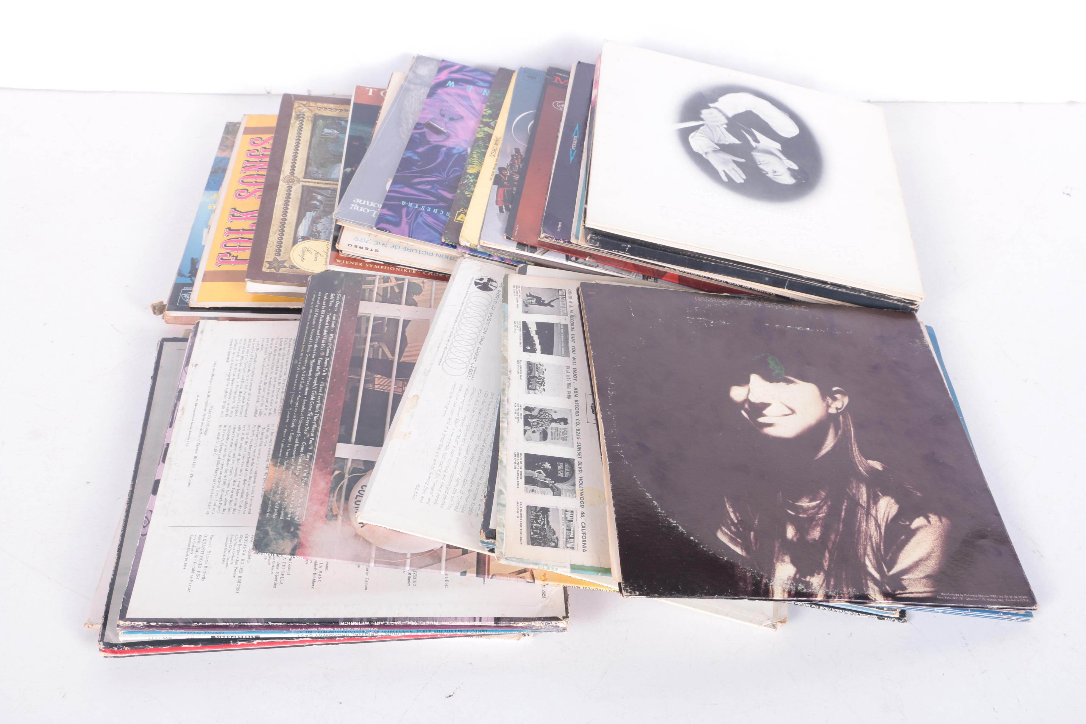 Disney and Musical Classics on VHS And Assorted LPs