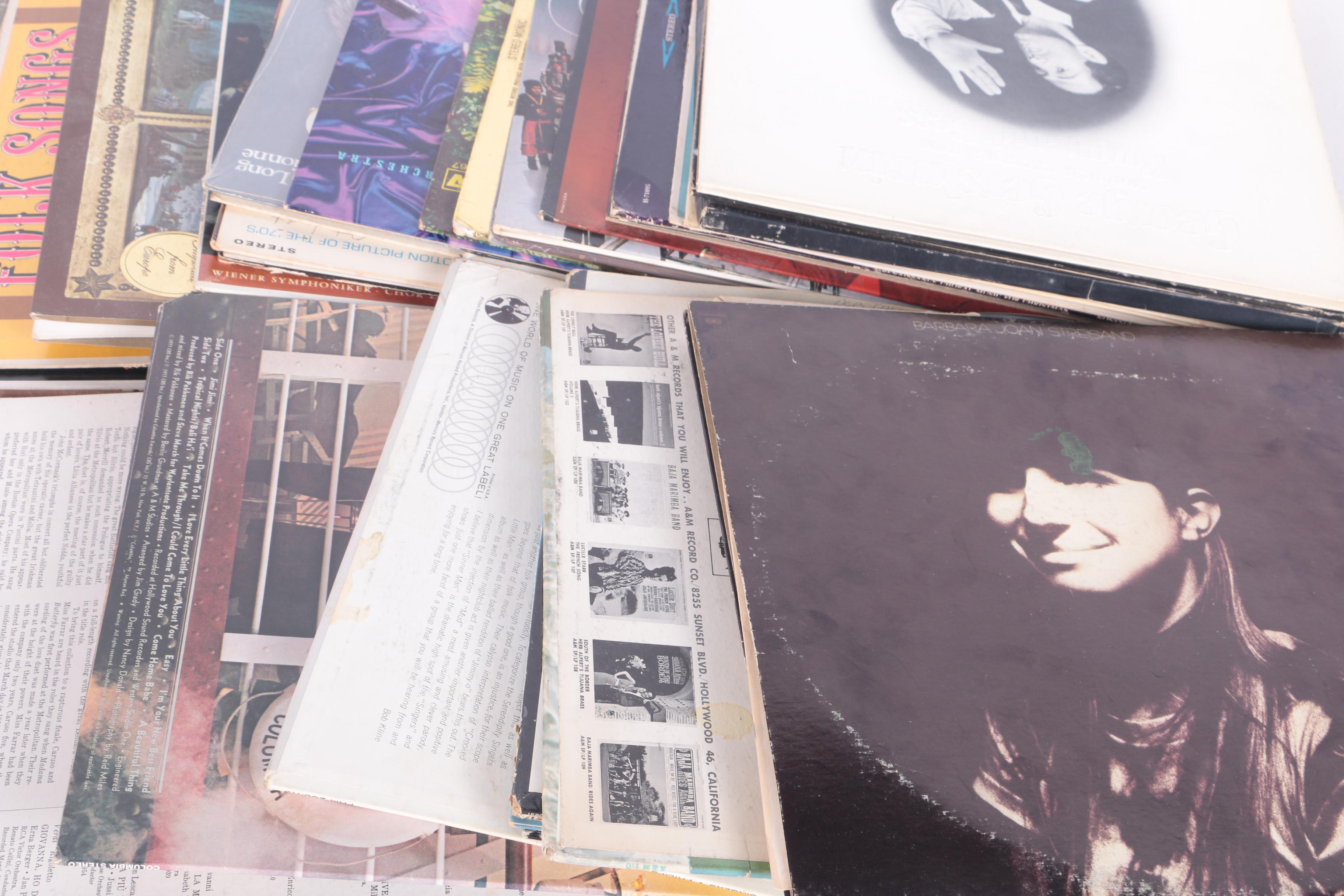 Disney and Musical Classics on VHS And Assorted LPs