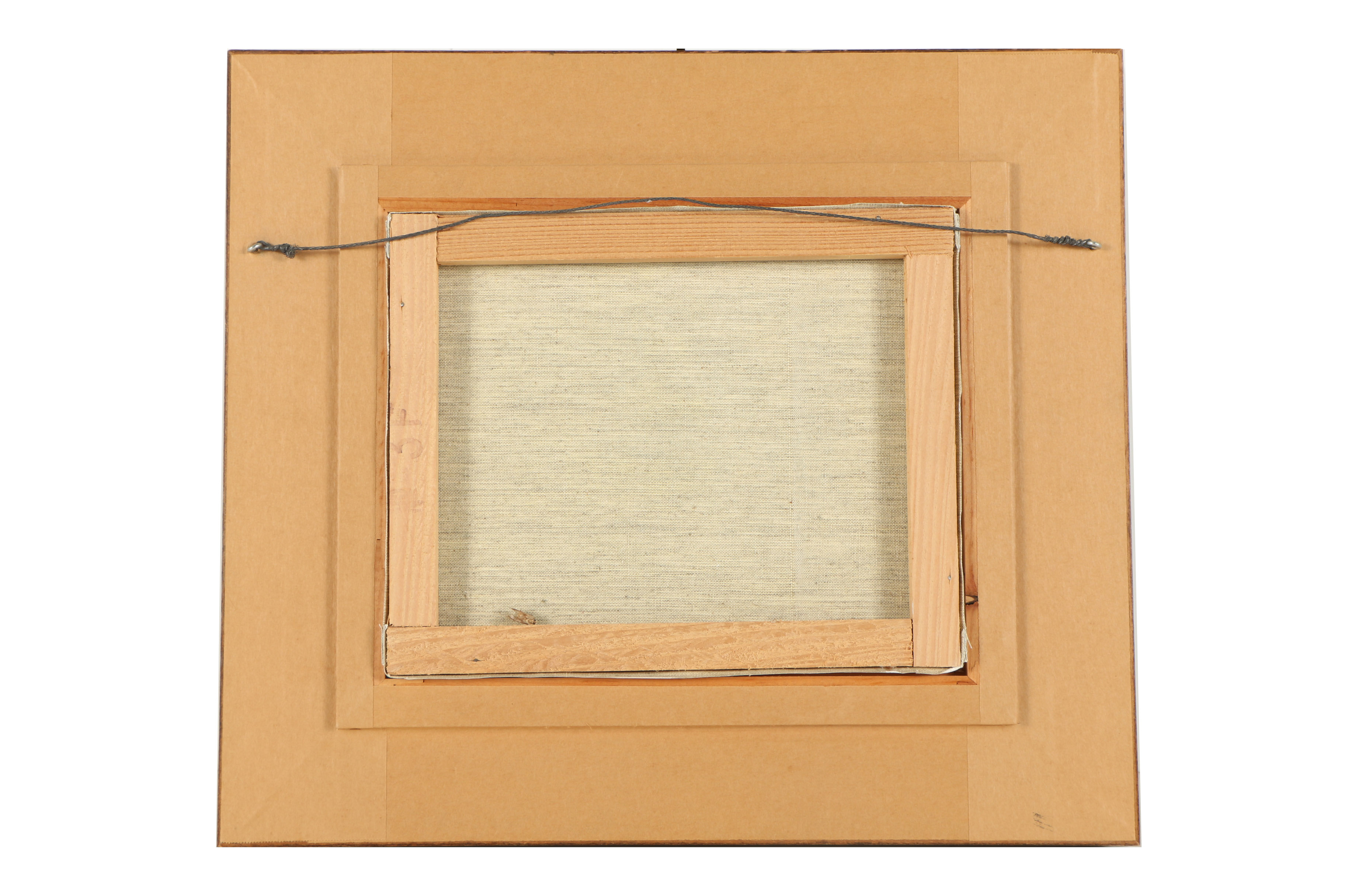 20th-Century Oil on Canvas Landscape Painting