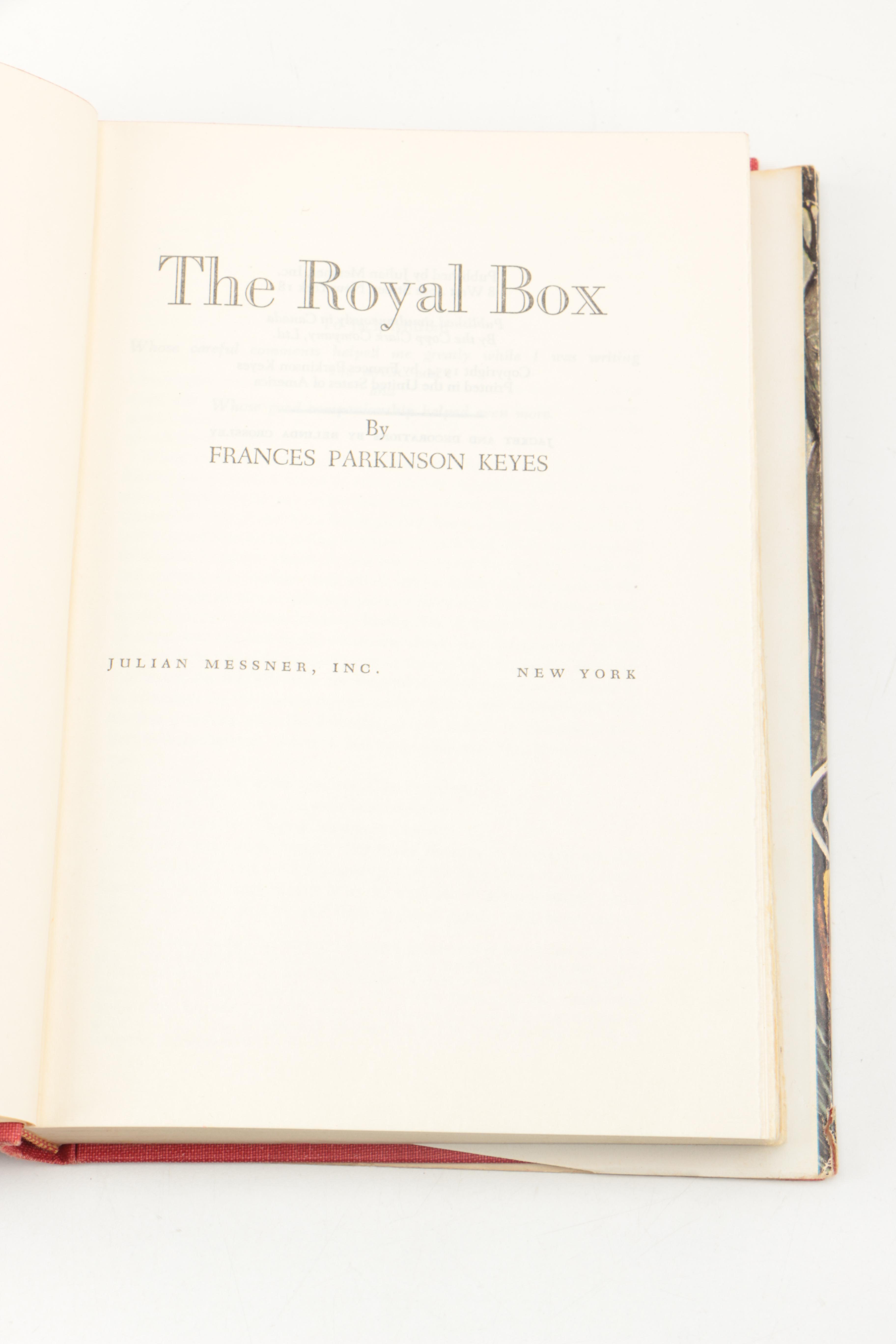 Vintage Hardcover Fiction