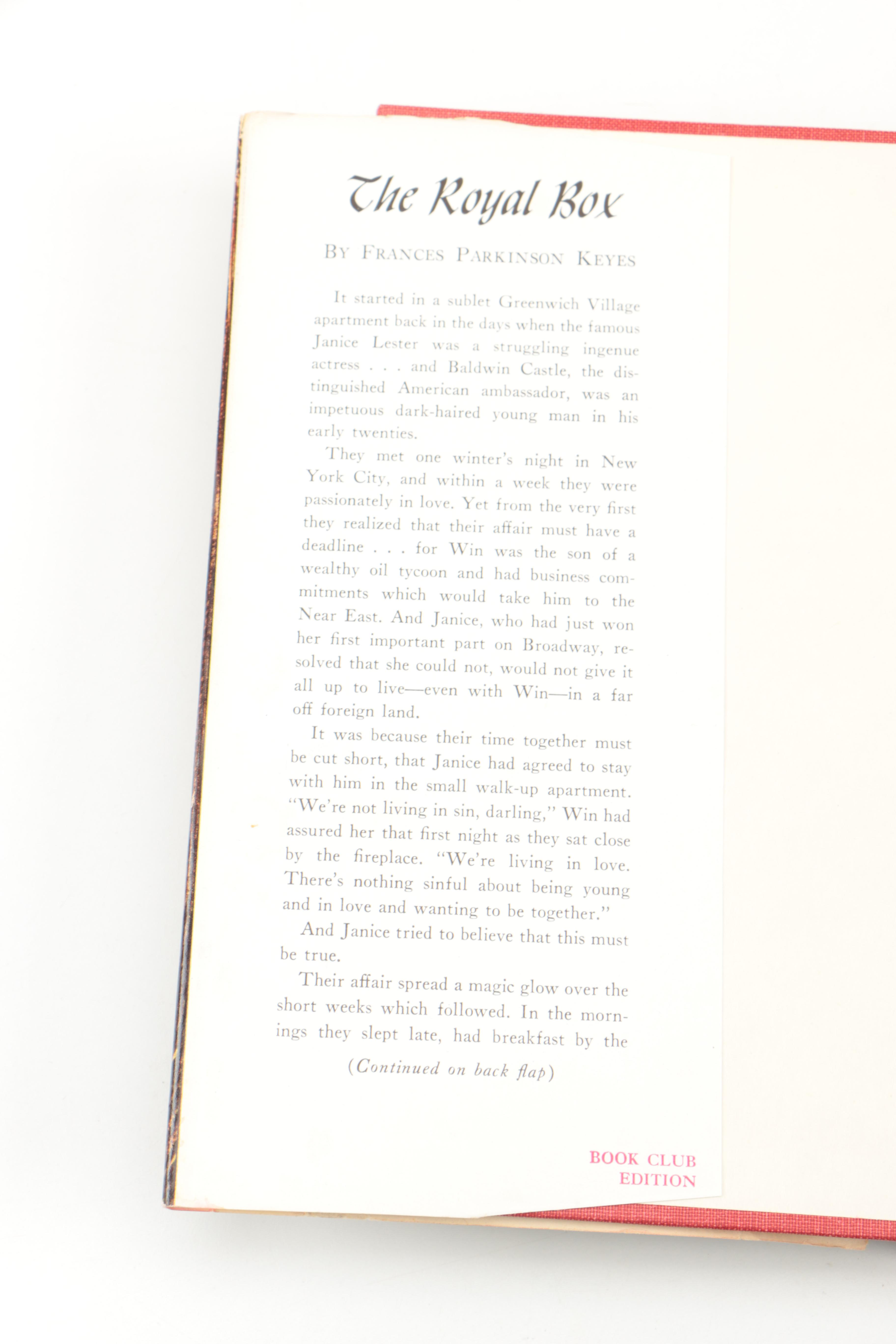 Vintage Hardcover Fiction