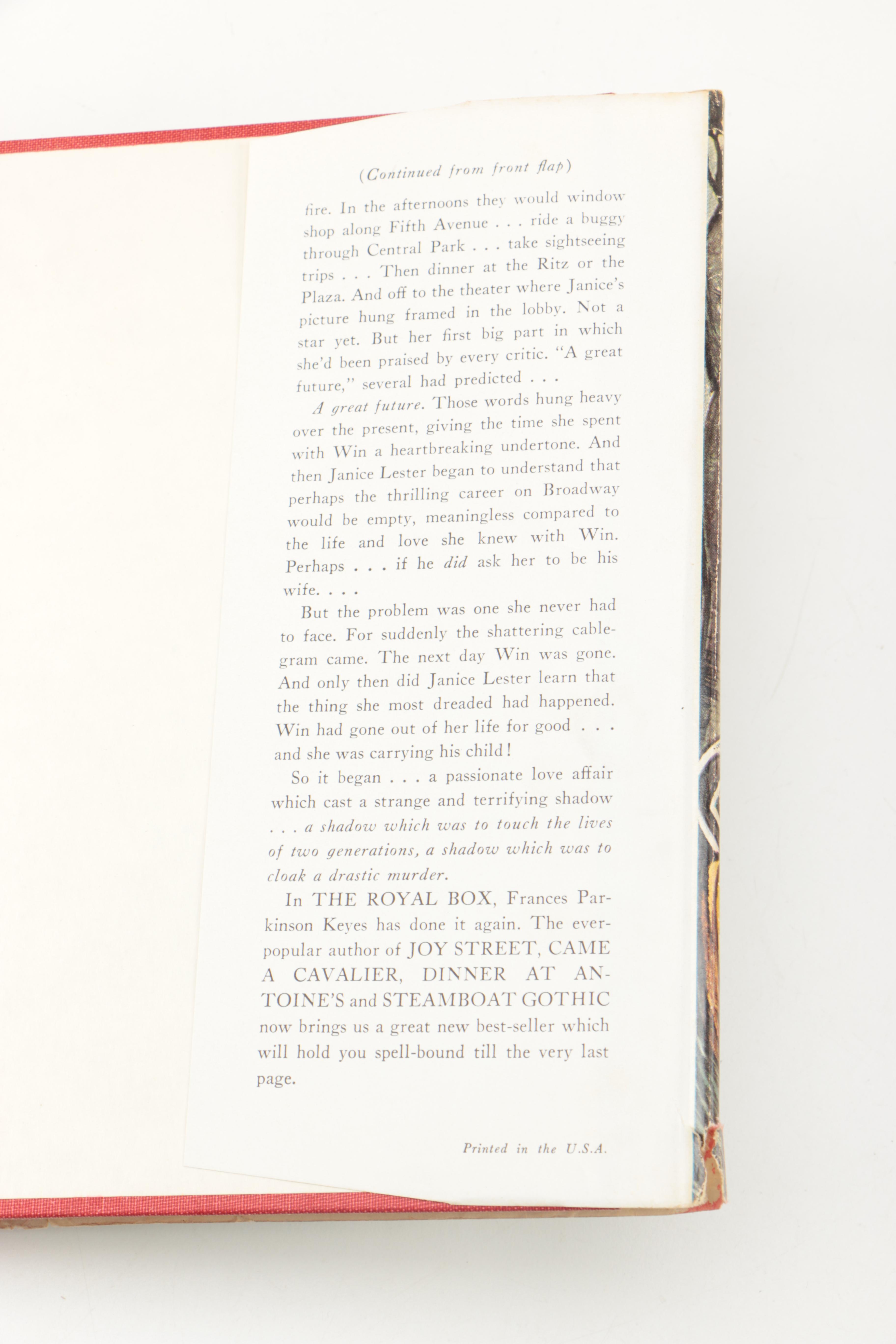 Vintage Hardcover Fiction