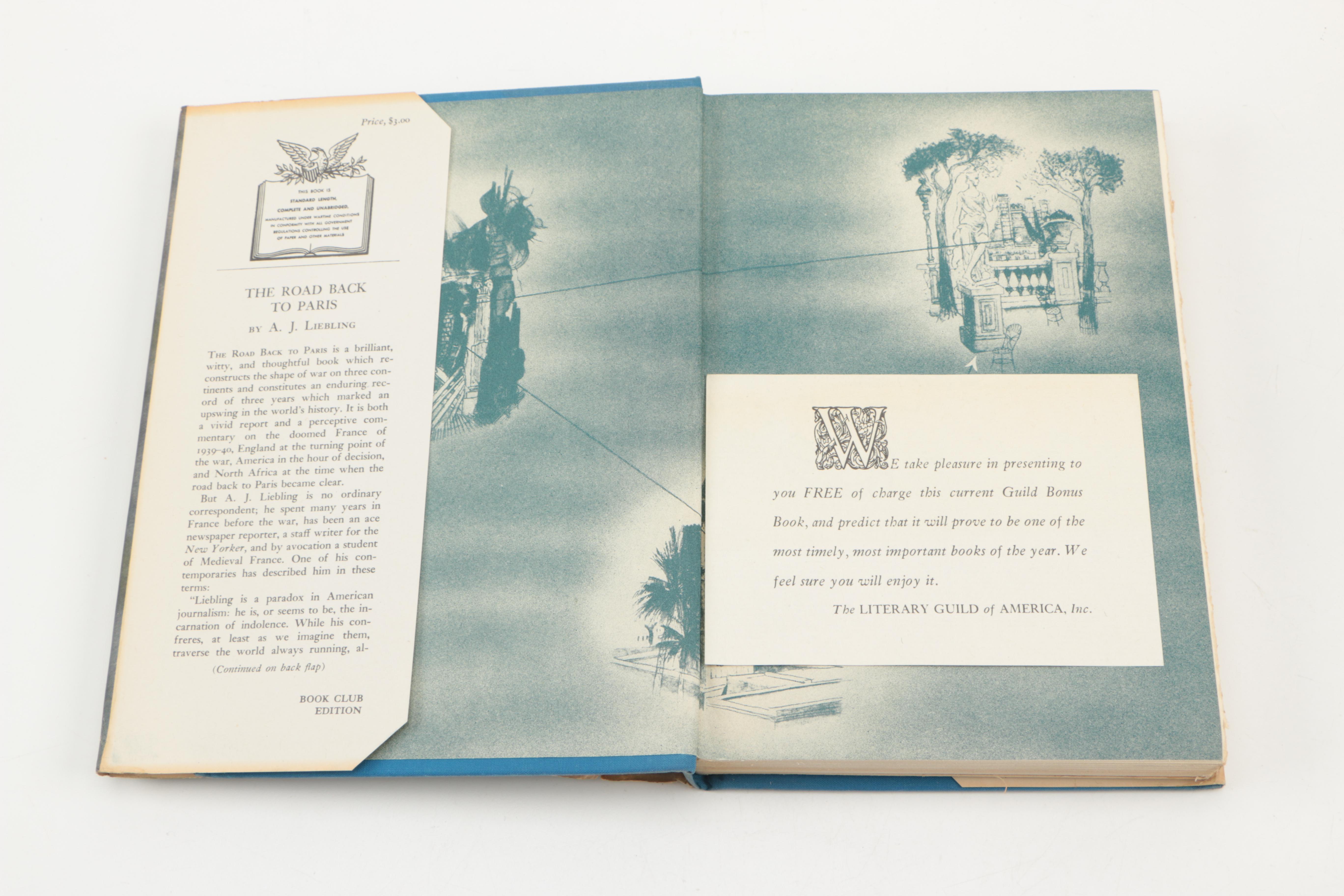 Vintage Hardcover Fiction