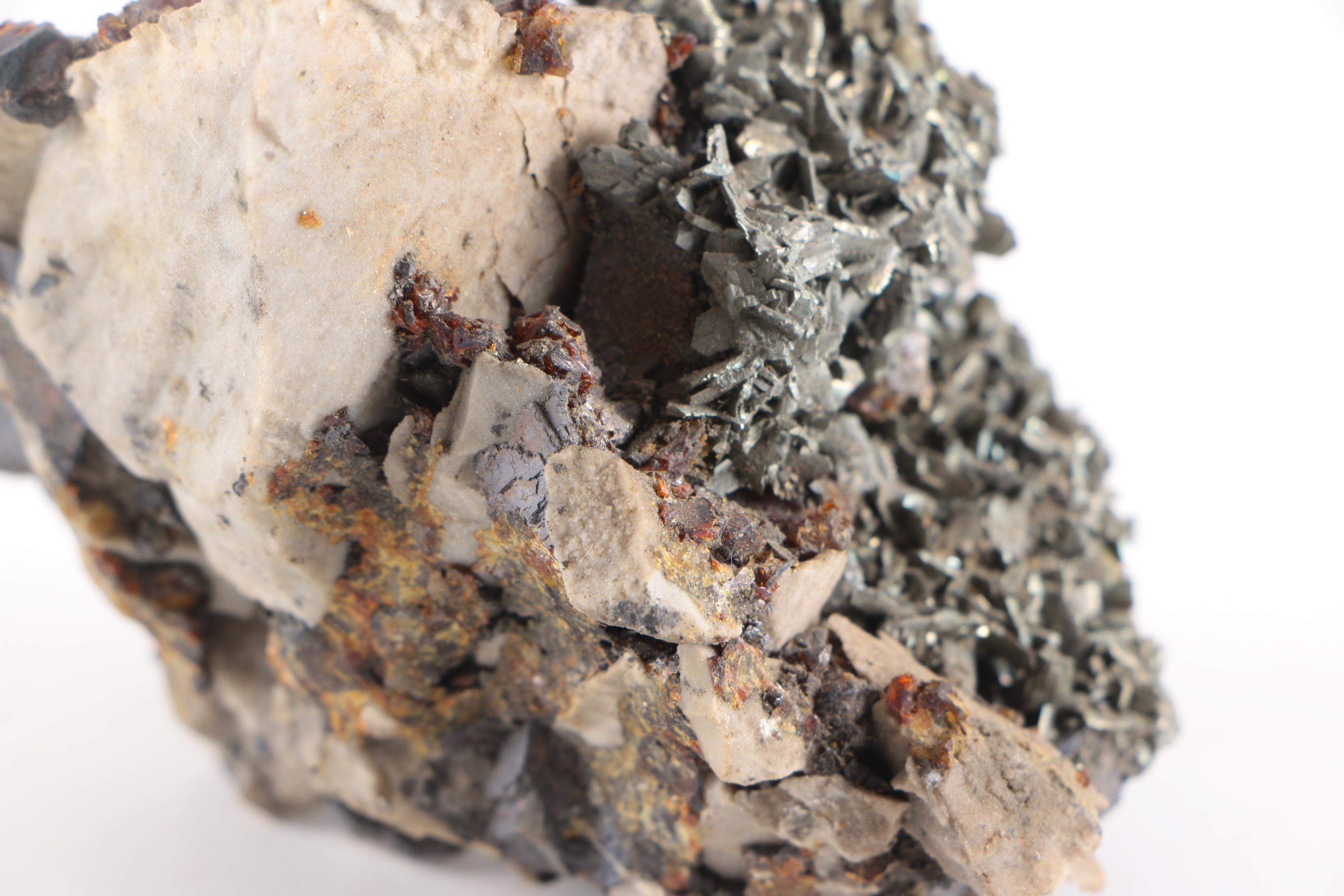 Marcasite and Calcite Specimens