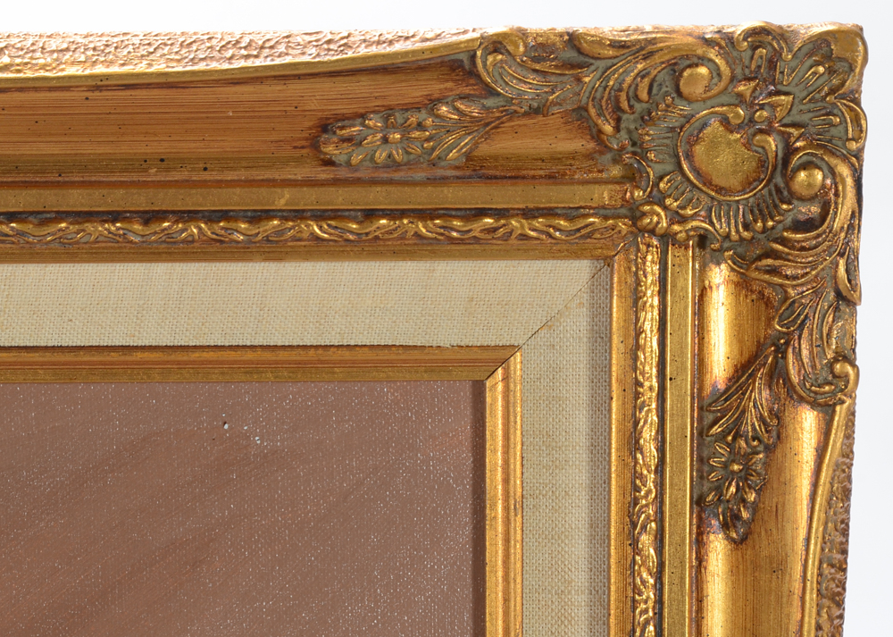 Robert Cox Original Oil on Canvas Floral Still Life Painting