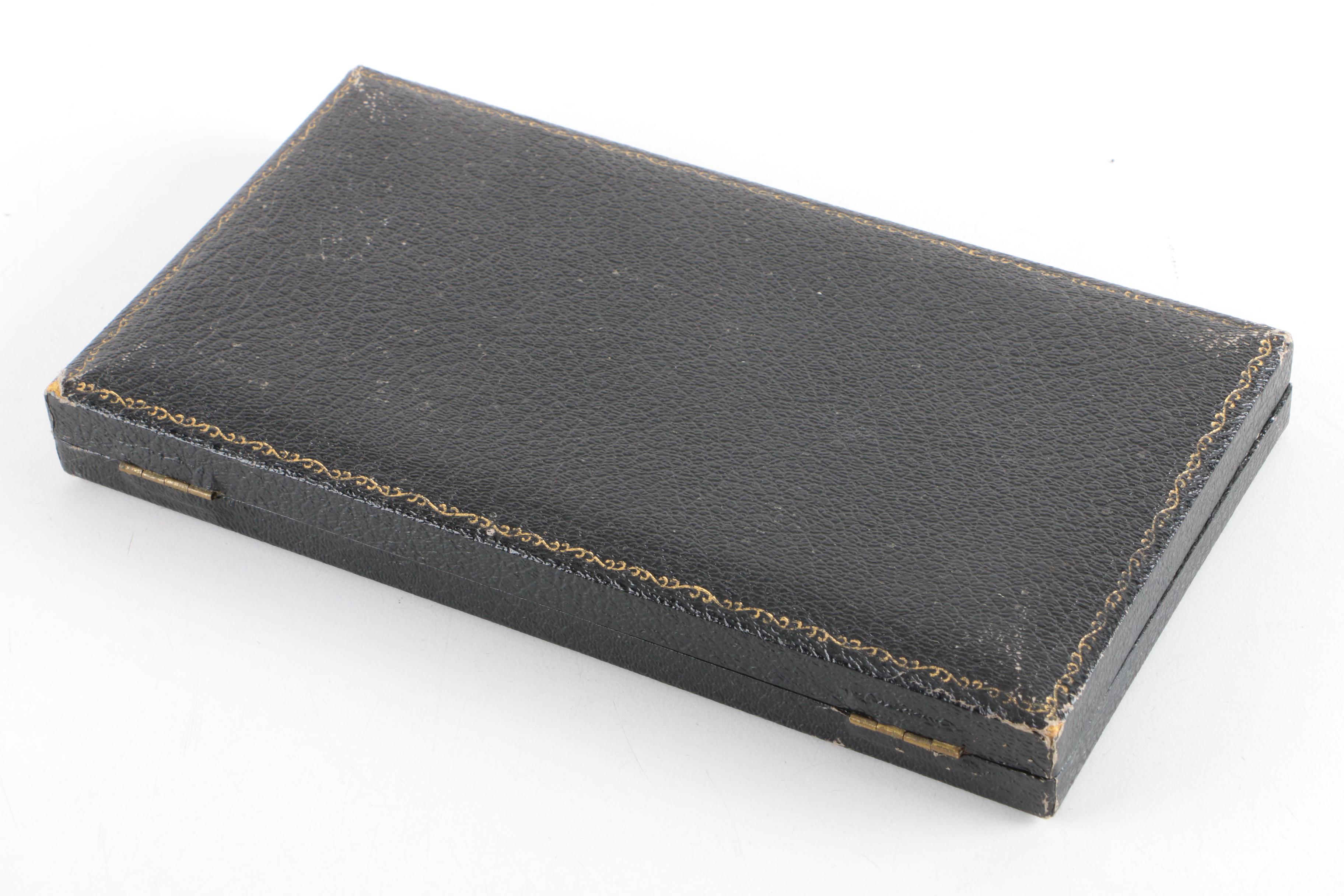 1953 William Suckling Ltd. British Sterling Silver Demitasse Spoon Set in Case