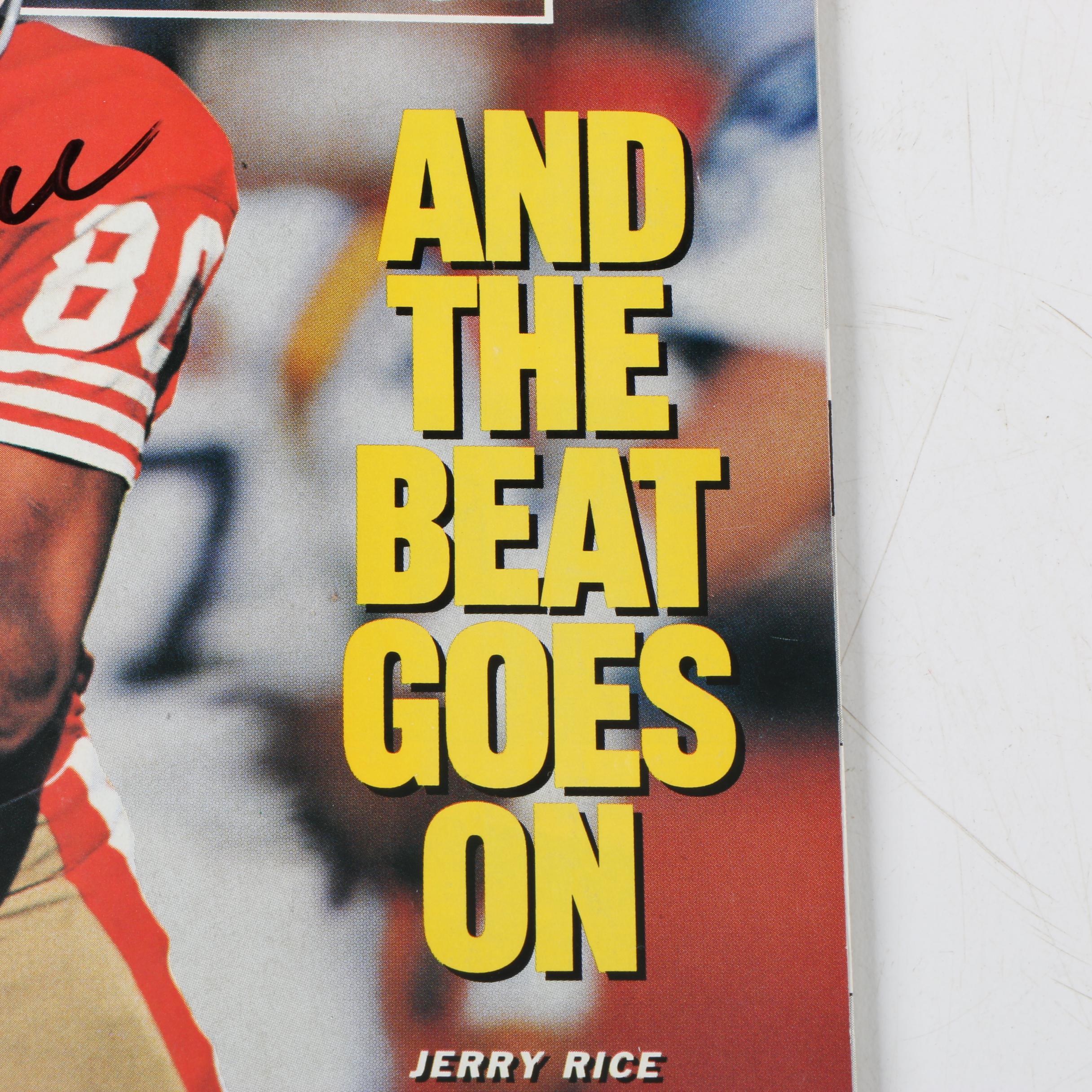 Jerry Rice Autographed January 15, 1990 "Sports Illustrated" Magazine