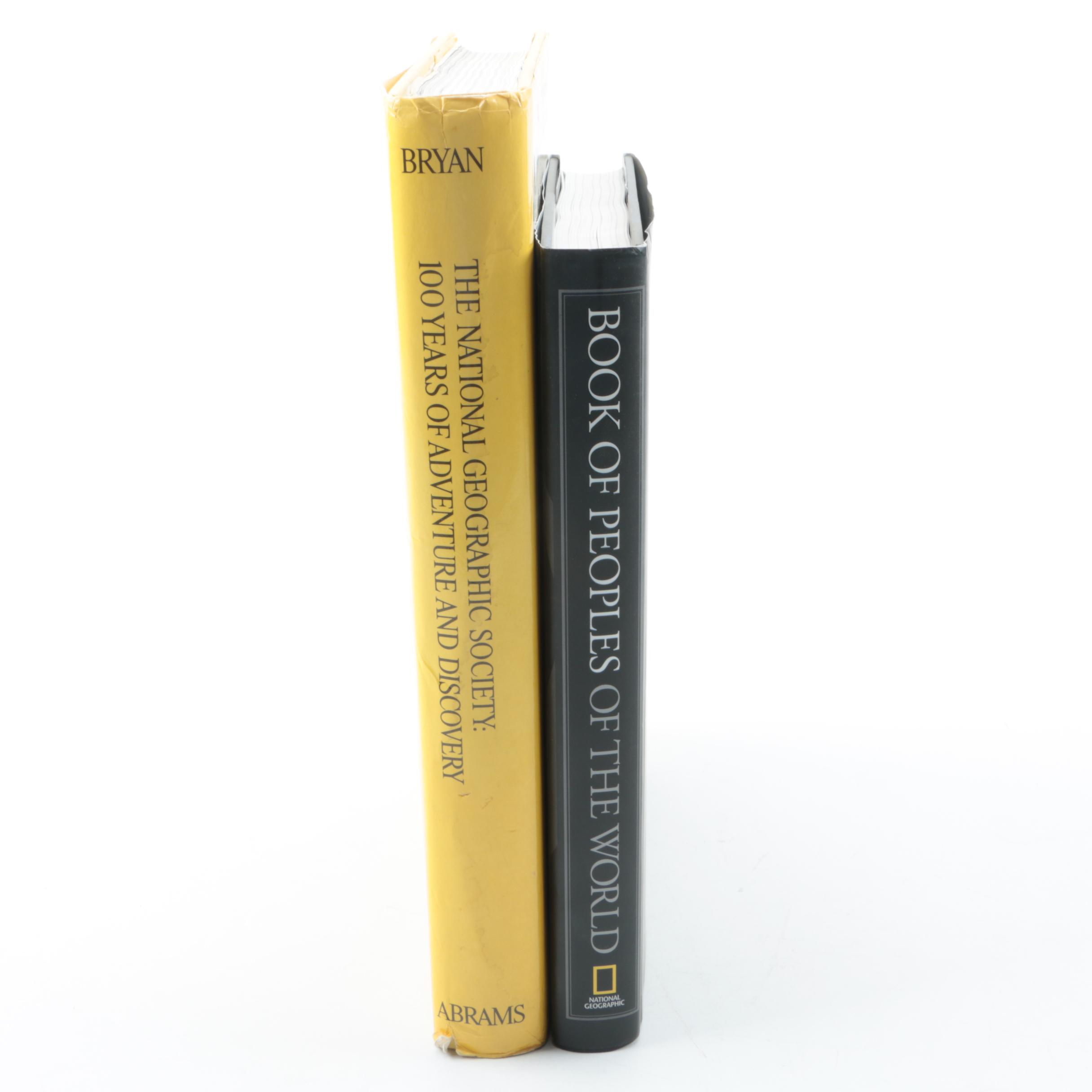 Pair of "The National Geographic Society" Books ,