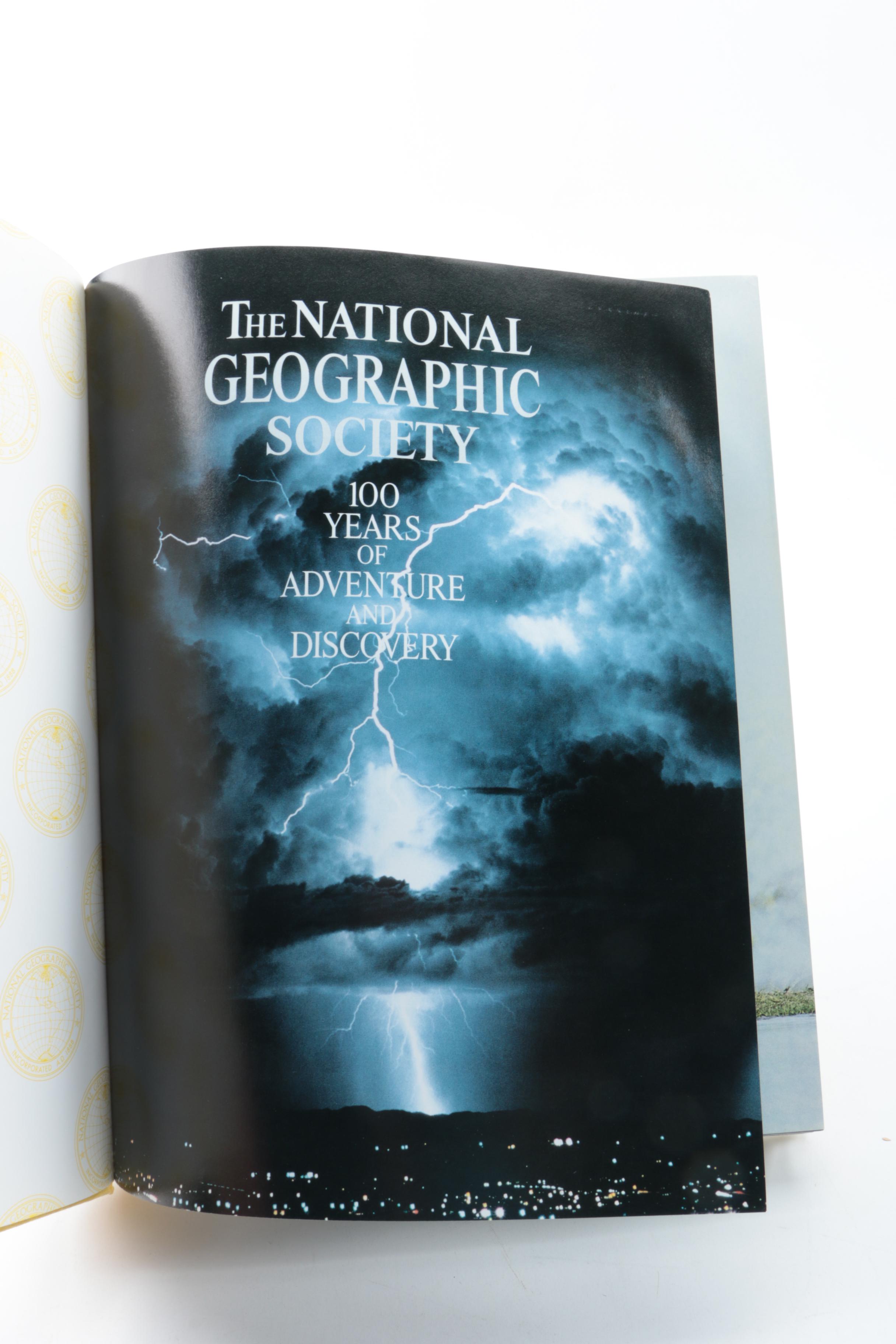 Pair of "The National Geographic Society" Books ,