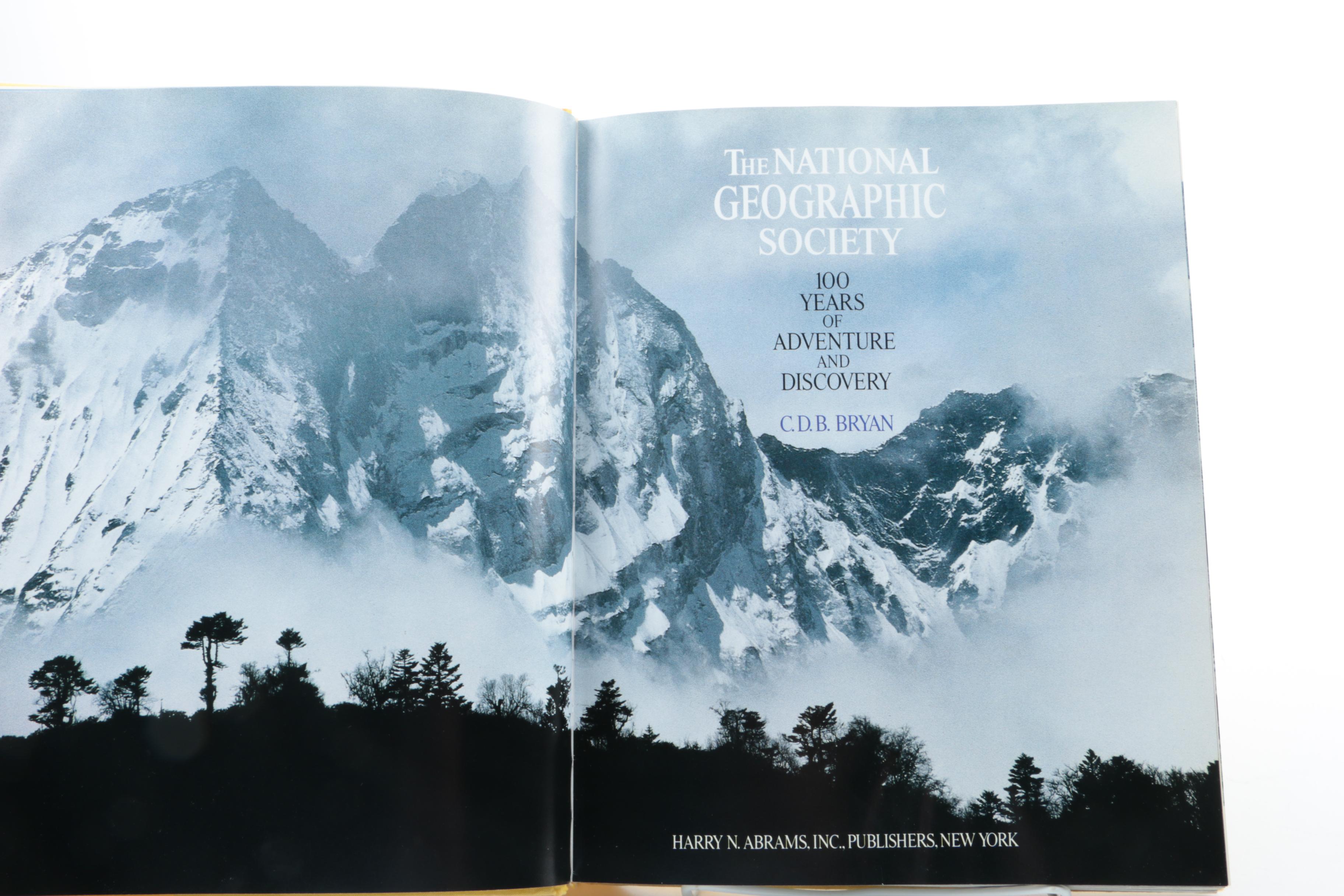 Pair of "The National Geographic Society" Books ,