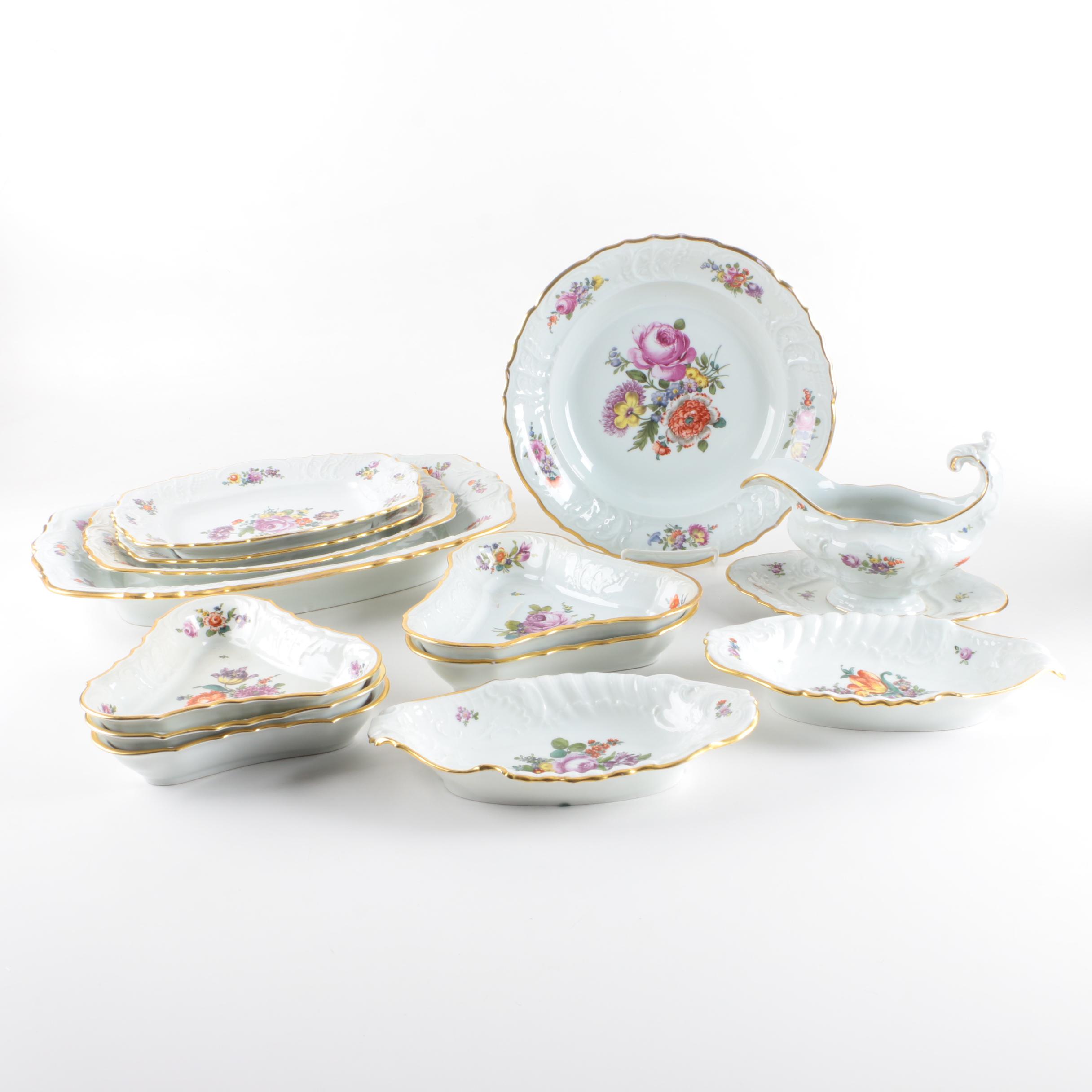 1917-26 Fraureuth Porcelain Serveware