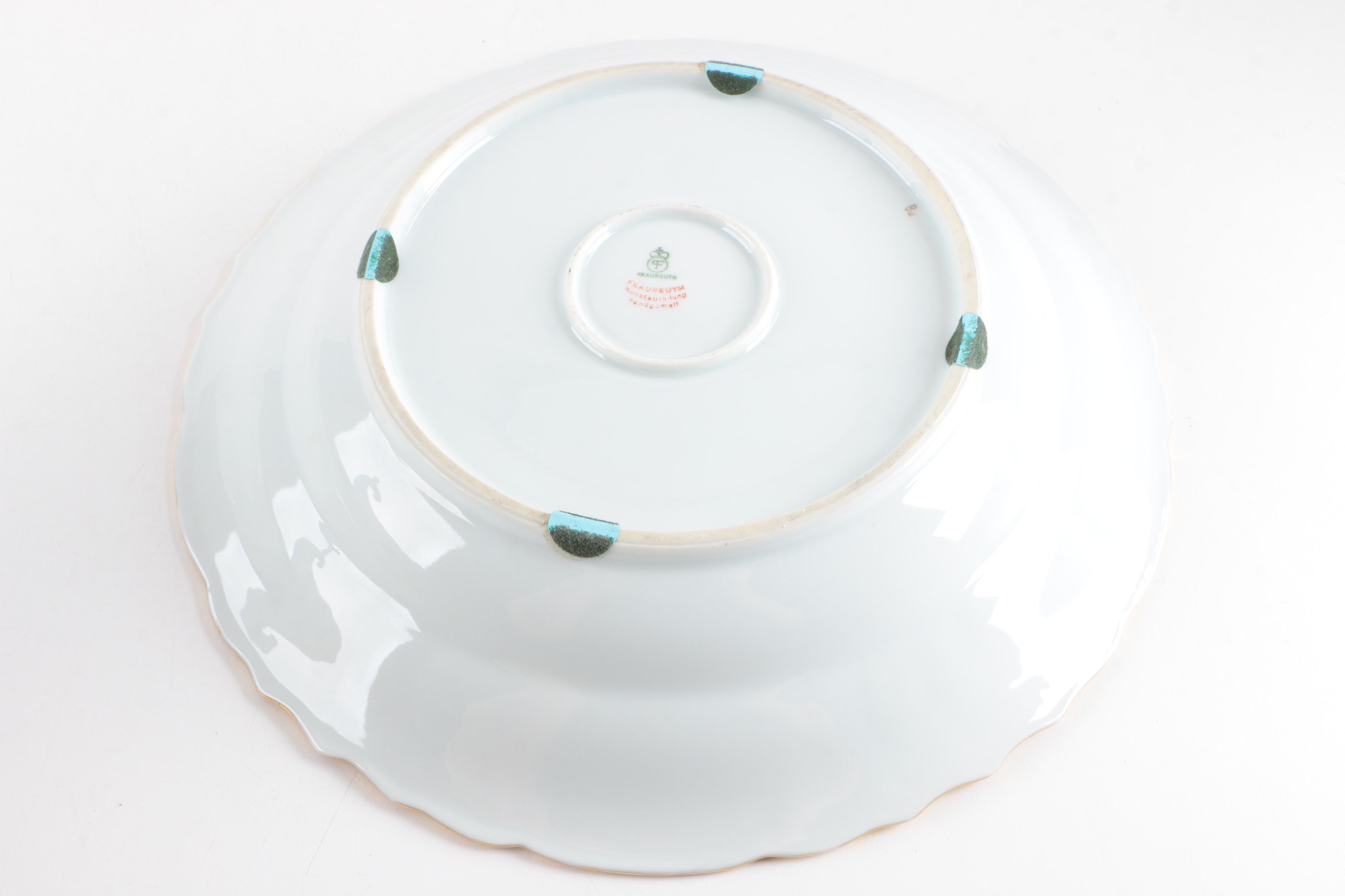 1917-26 Fraureuth Porcelain Serveware