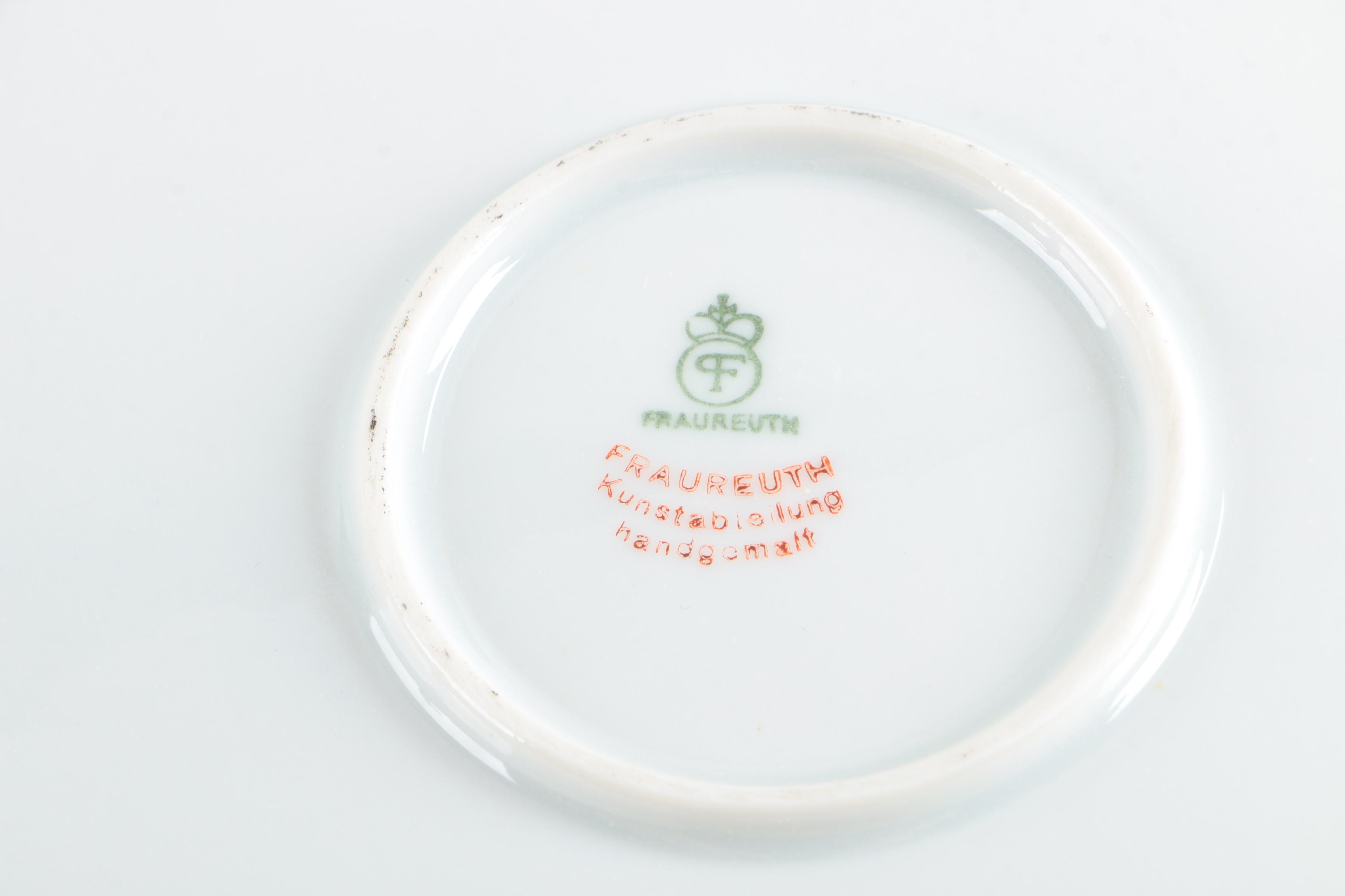 1917-26 Fraureuth Porcelain Serveware