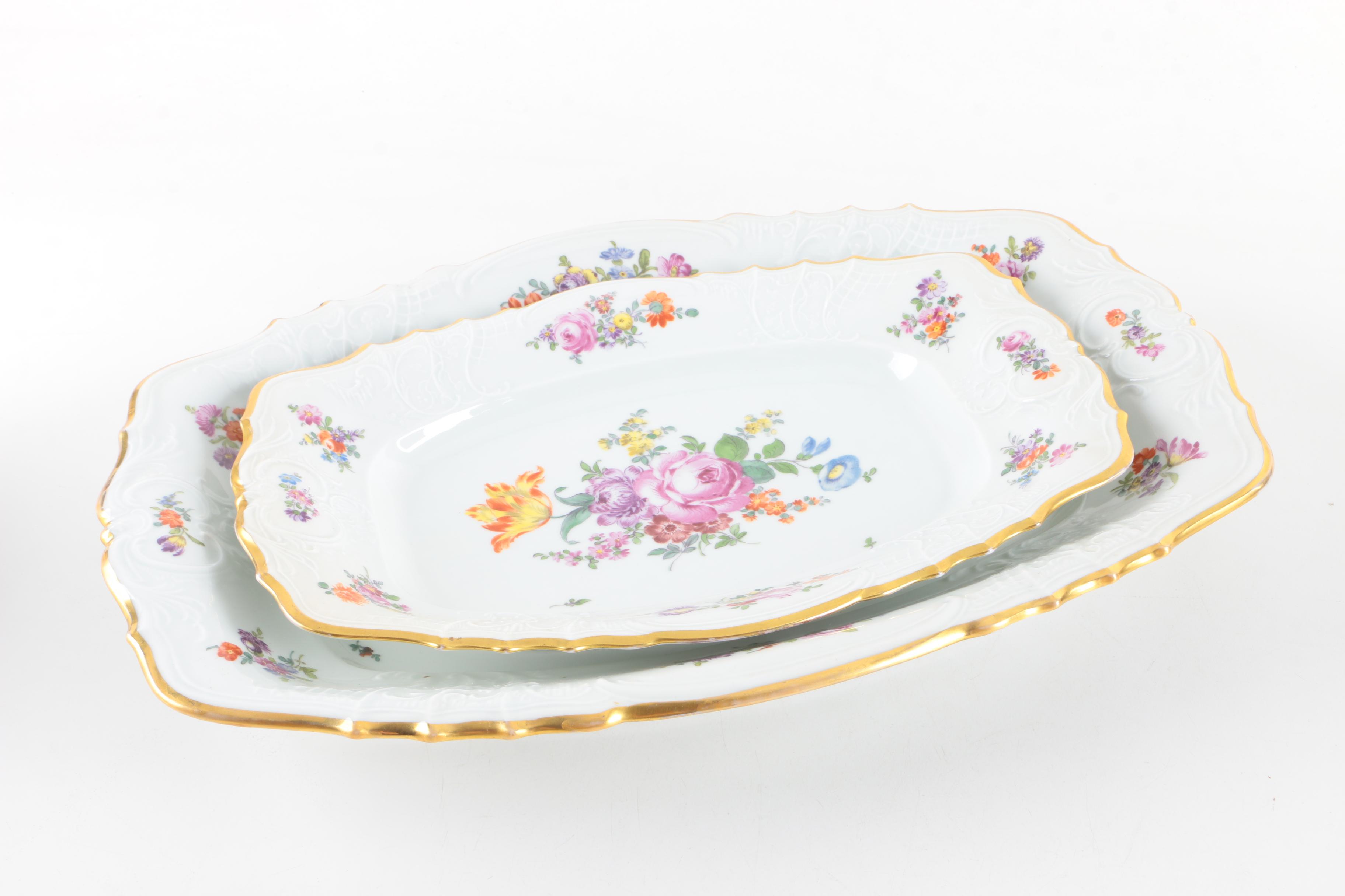 1917-26 Fraureuth Porcelain Serveware