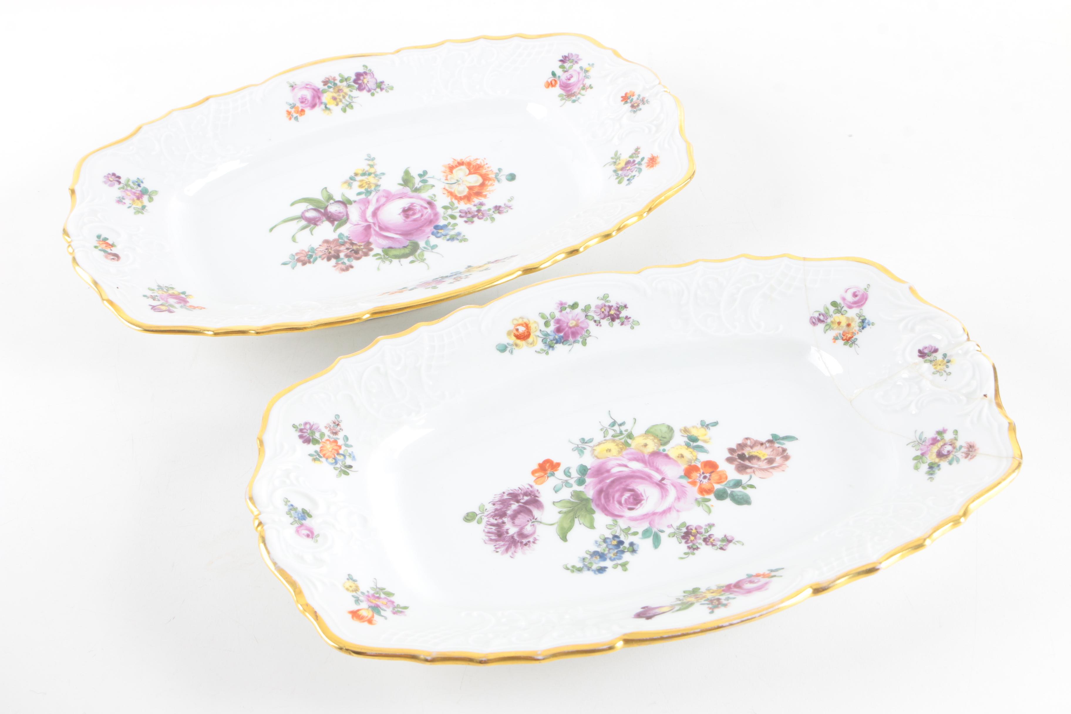 1917-26 Fraureuth Porcelain Serveware