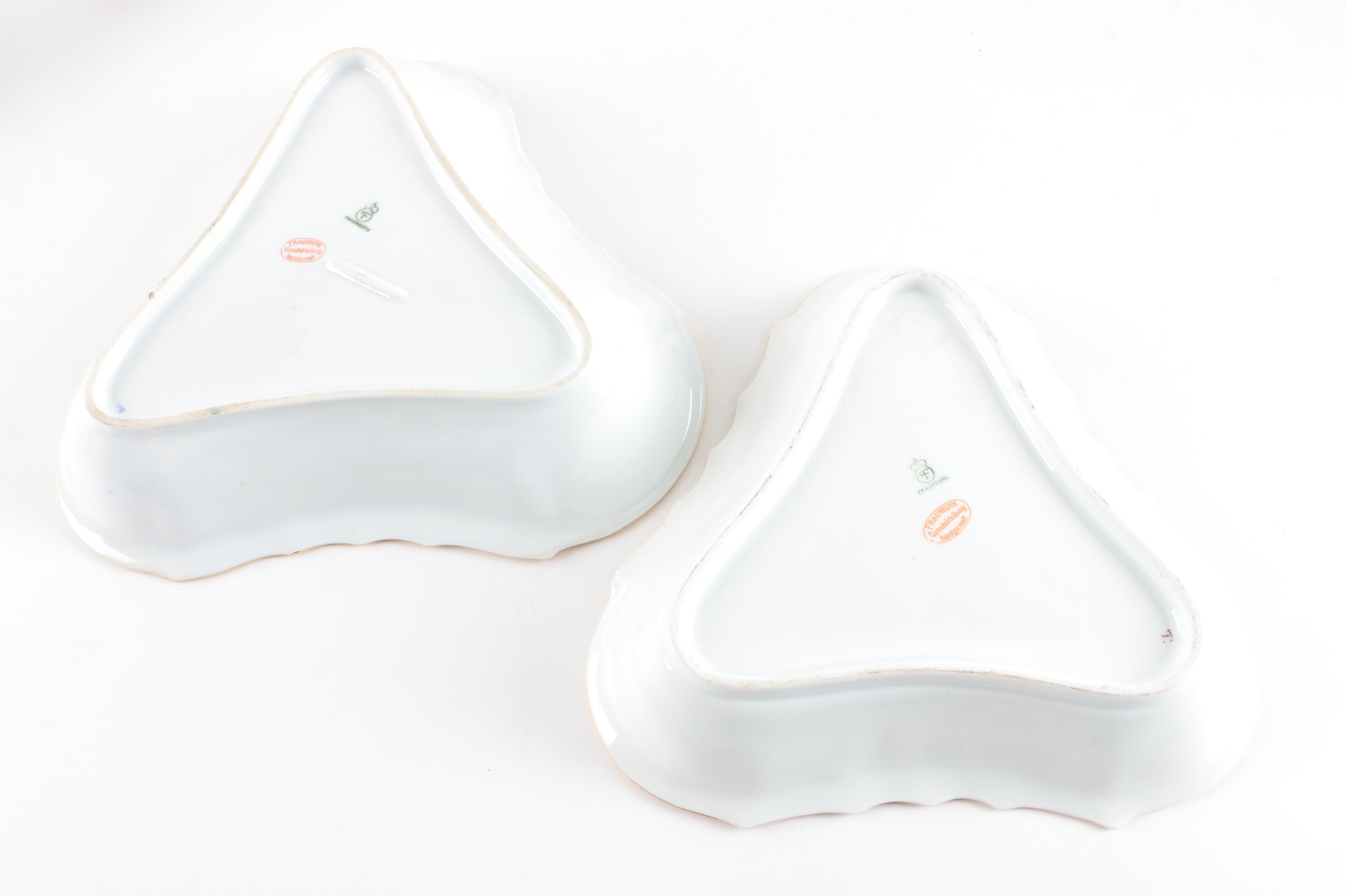 1917-26 Fraureuth Porcelain Serveware