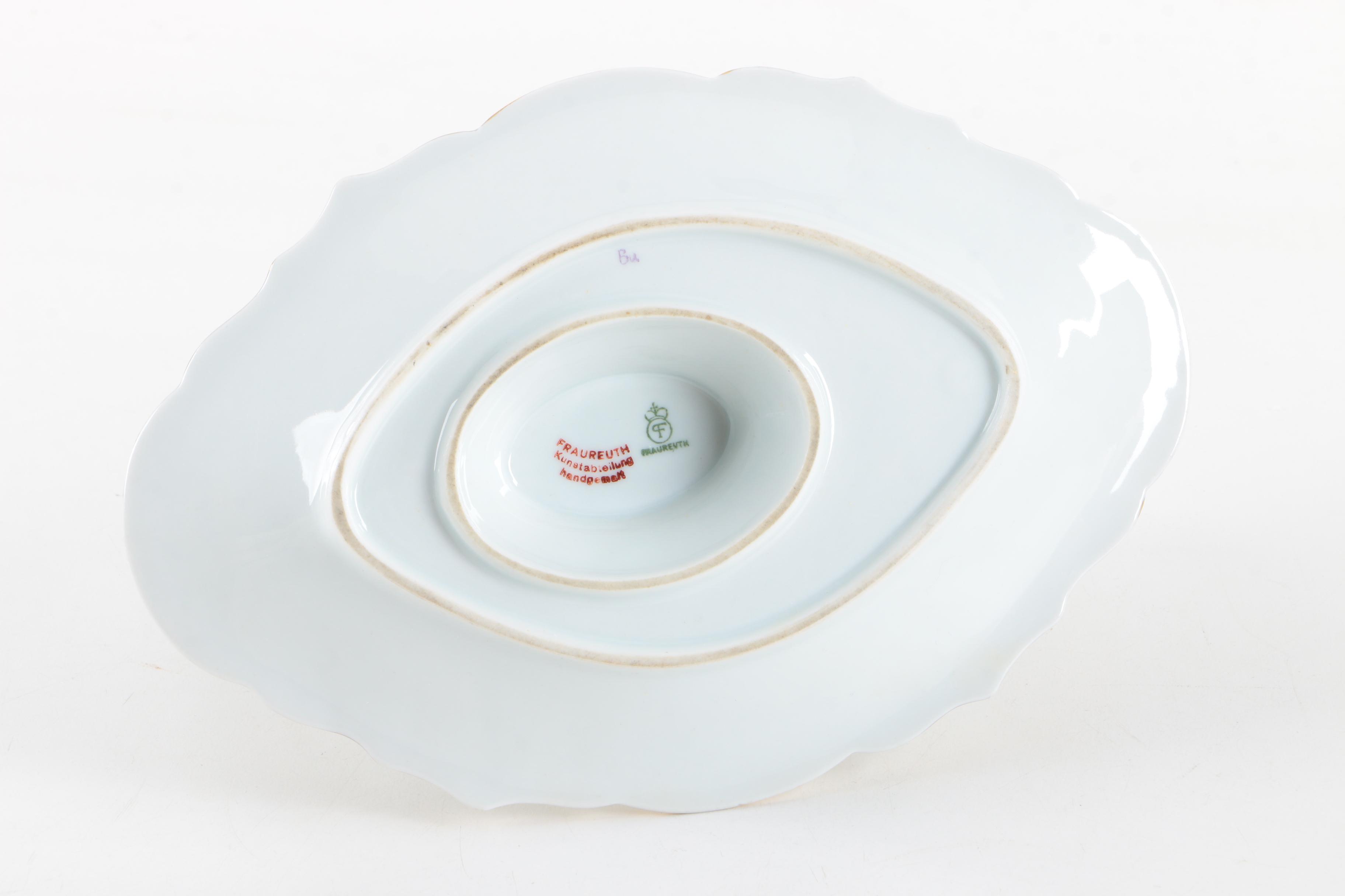 1917-26 Fraureuth Porcelain Serveware