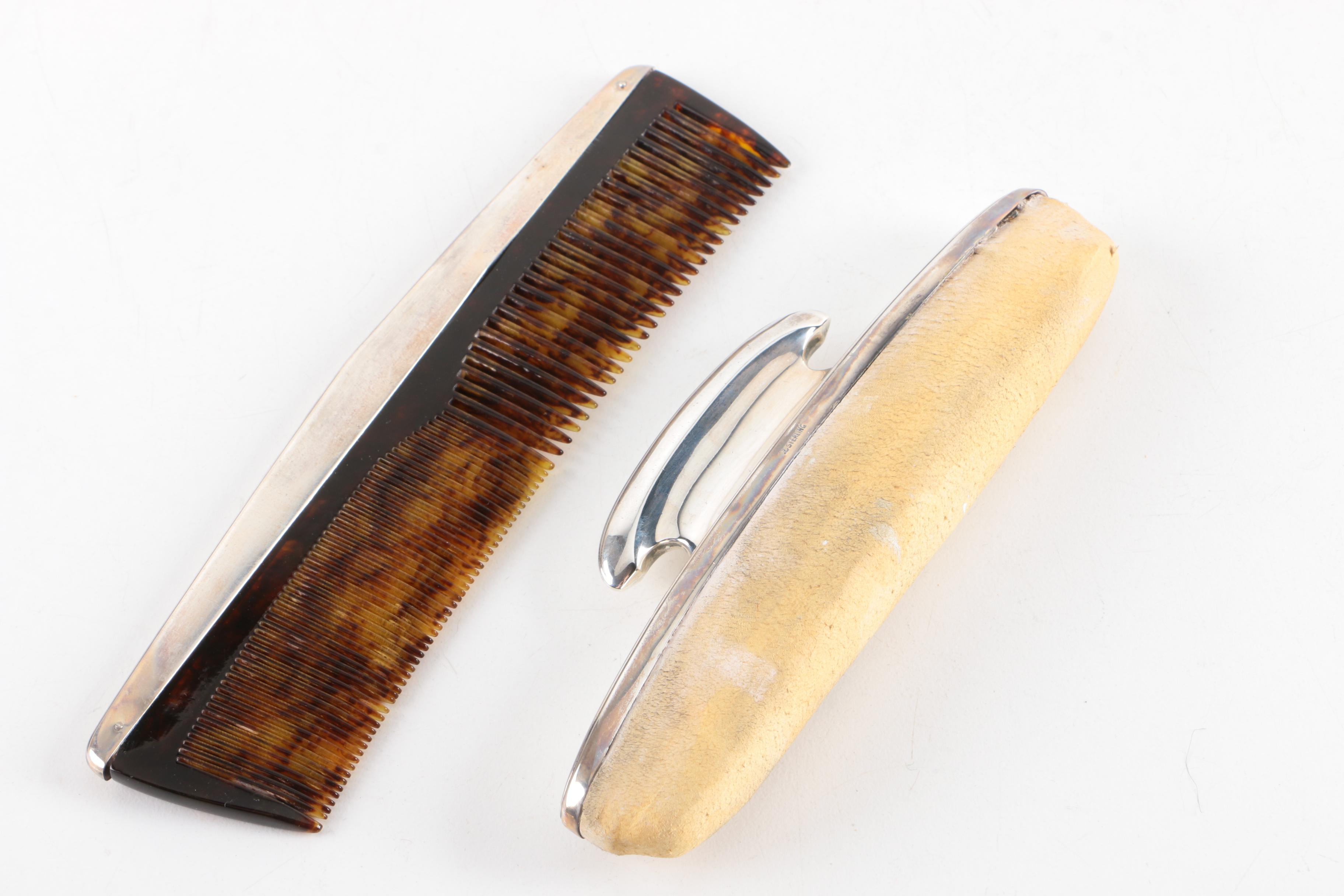 La Pierre Sterling Silver Vanity Set