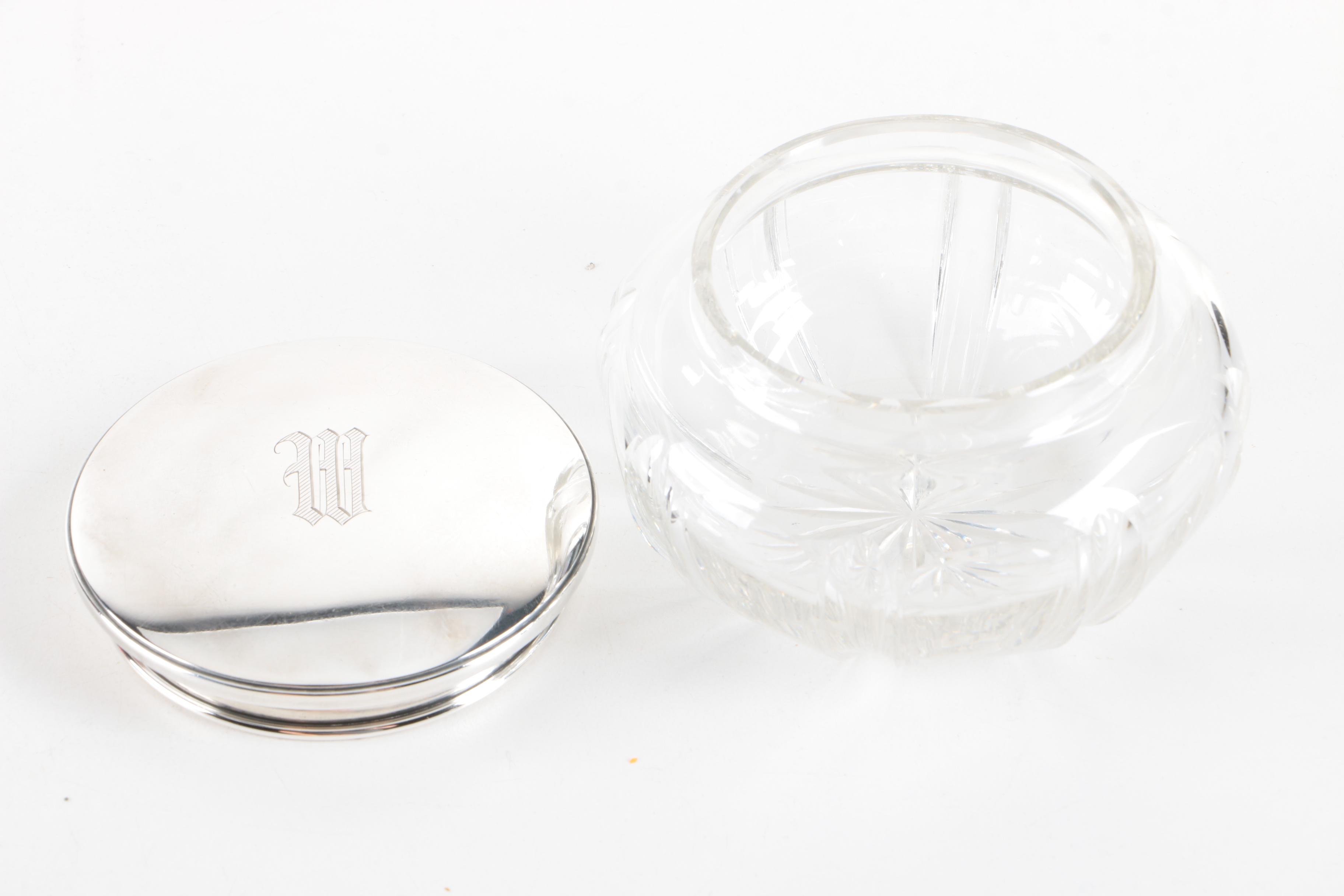 La Pierre Sterling Silver Vanity Set