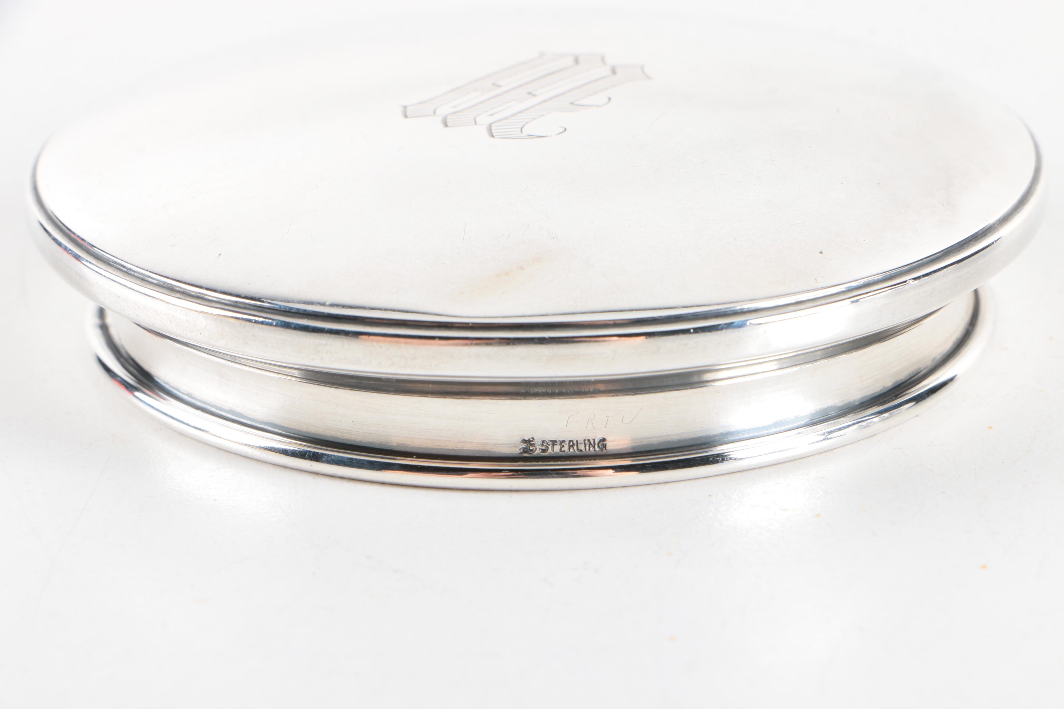 La Pierre Sterling Silver Vanity Set