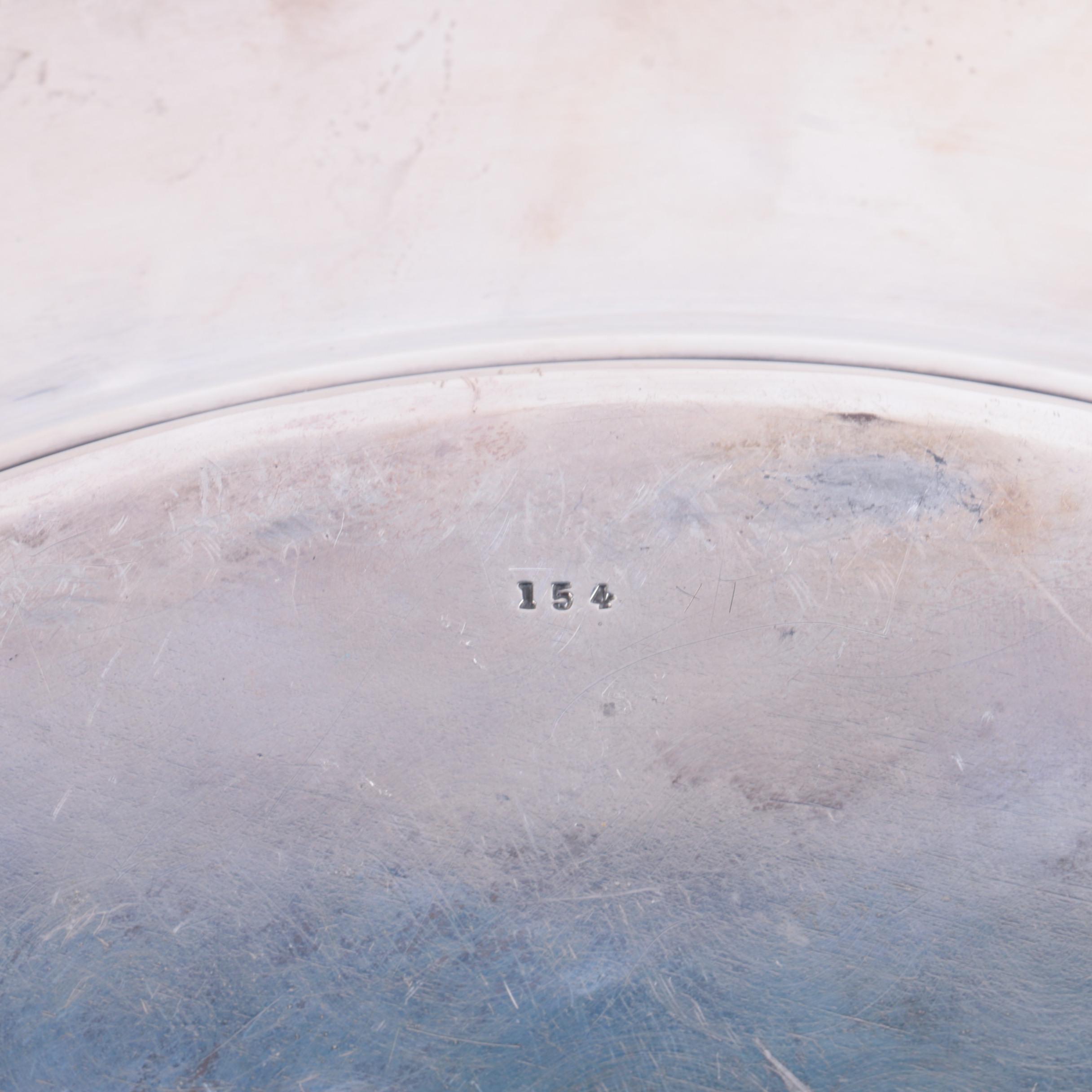 Sterling Silver Chased Iris Motif Coffee Service