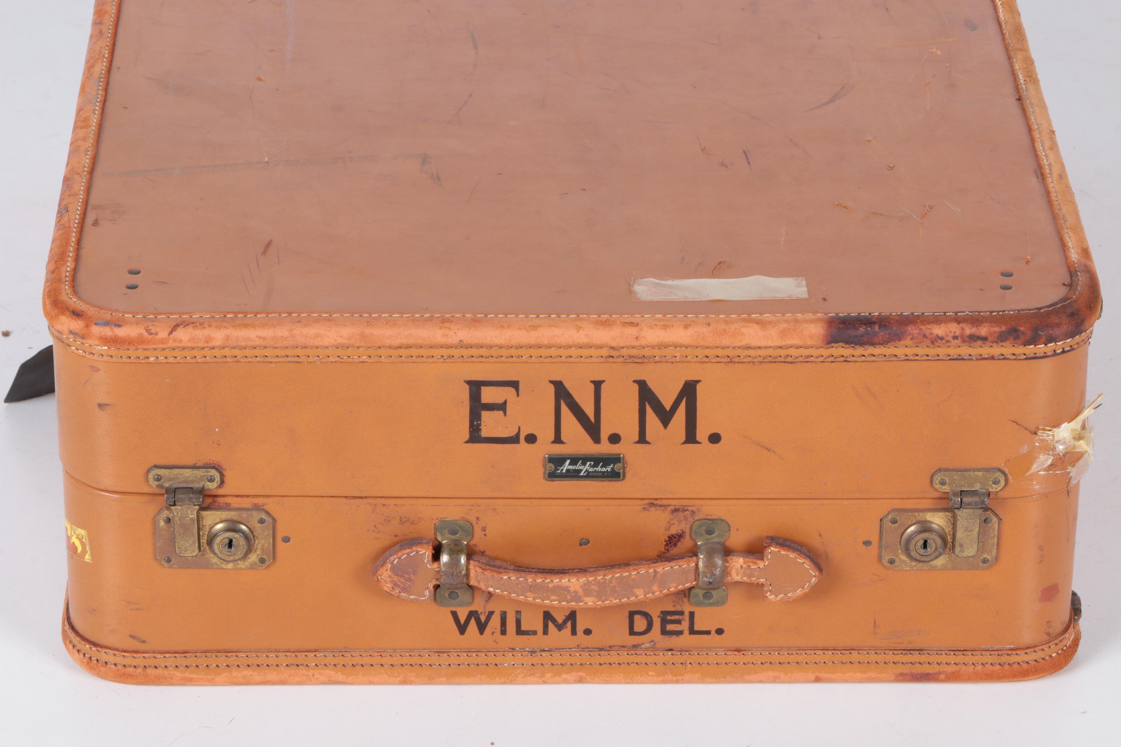 Vintage Amelia Earhart Luggage Set