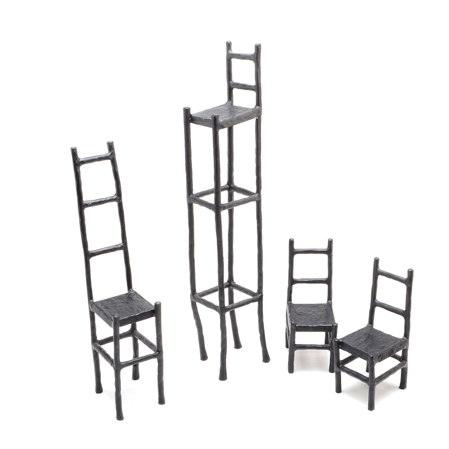 Decorative Cast Iron Chairs