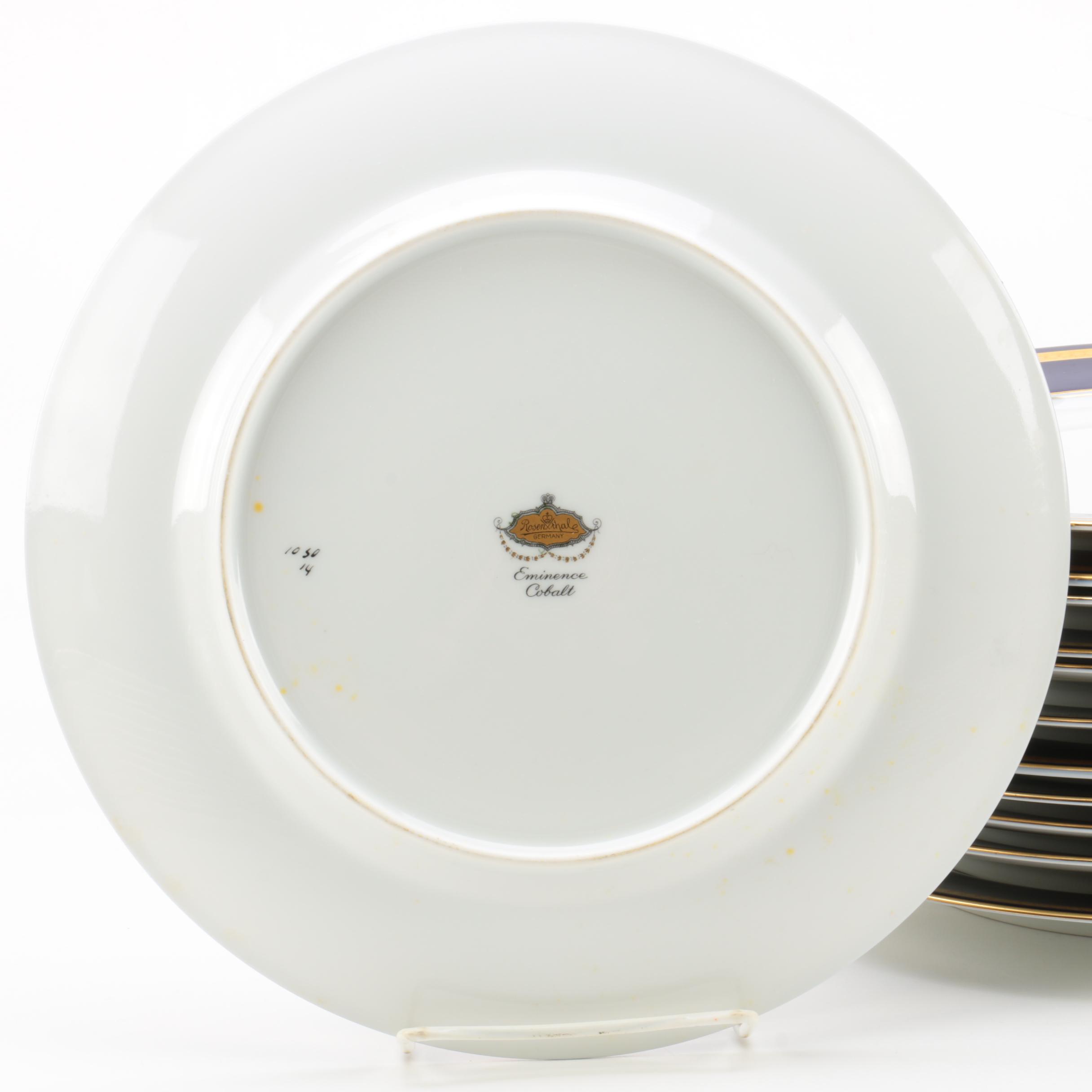 Rosenthal 'Eminence Cobalt Blue' Porcelain Tableware