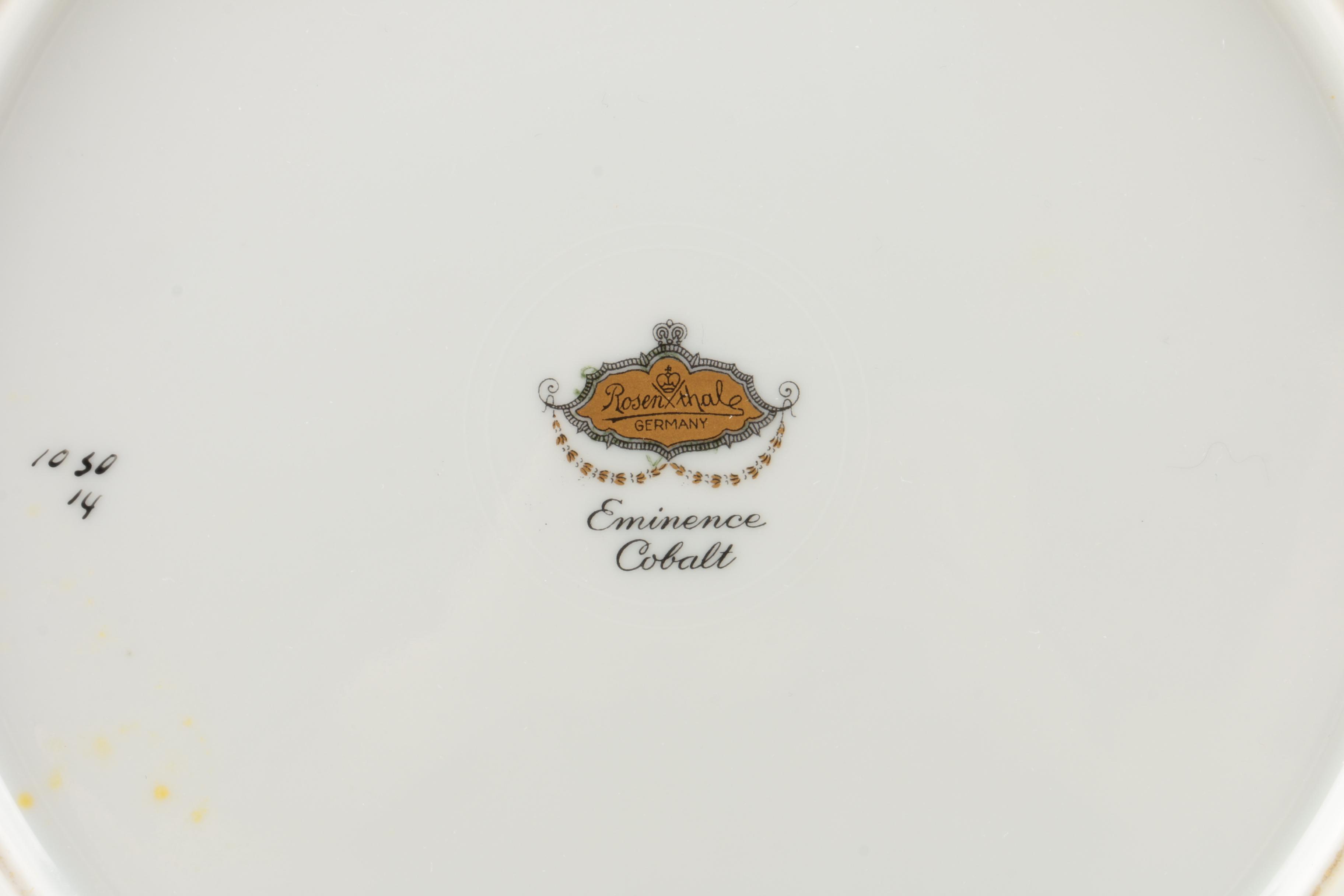 Rosenthal 'Eminence Cobalt Blue' Porcelain Tableware