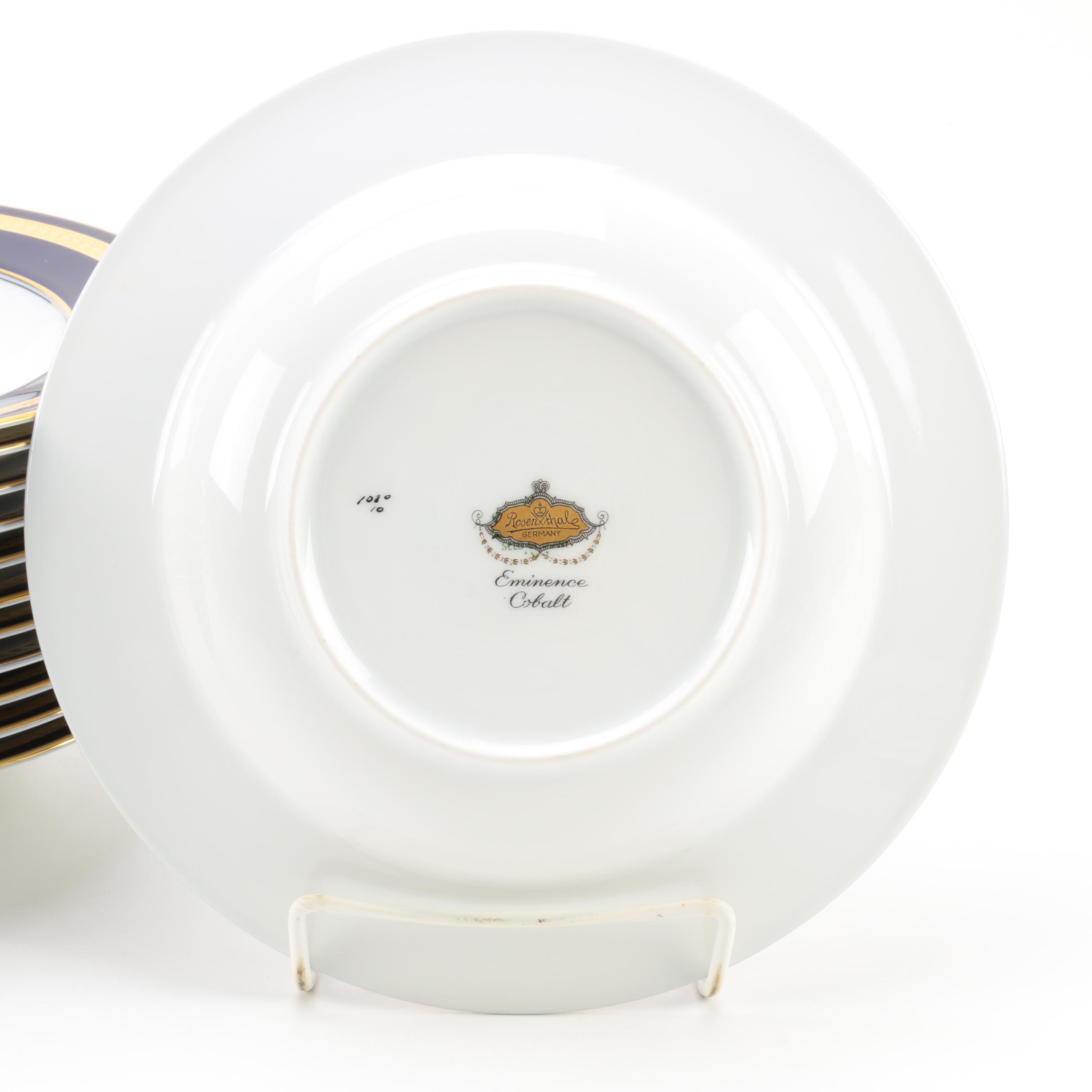 Rosenthal 'Eminence Cobalt Blue' Porcelain Tableware