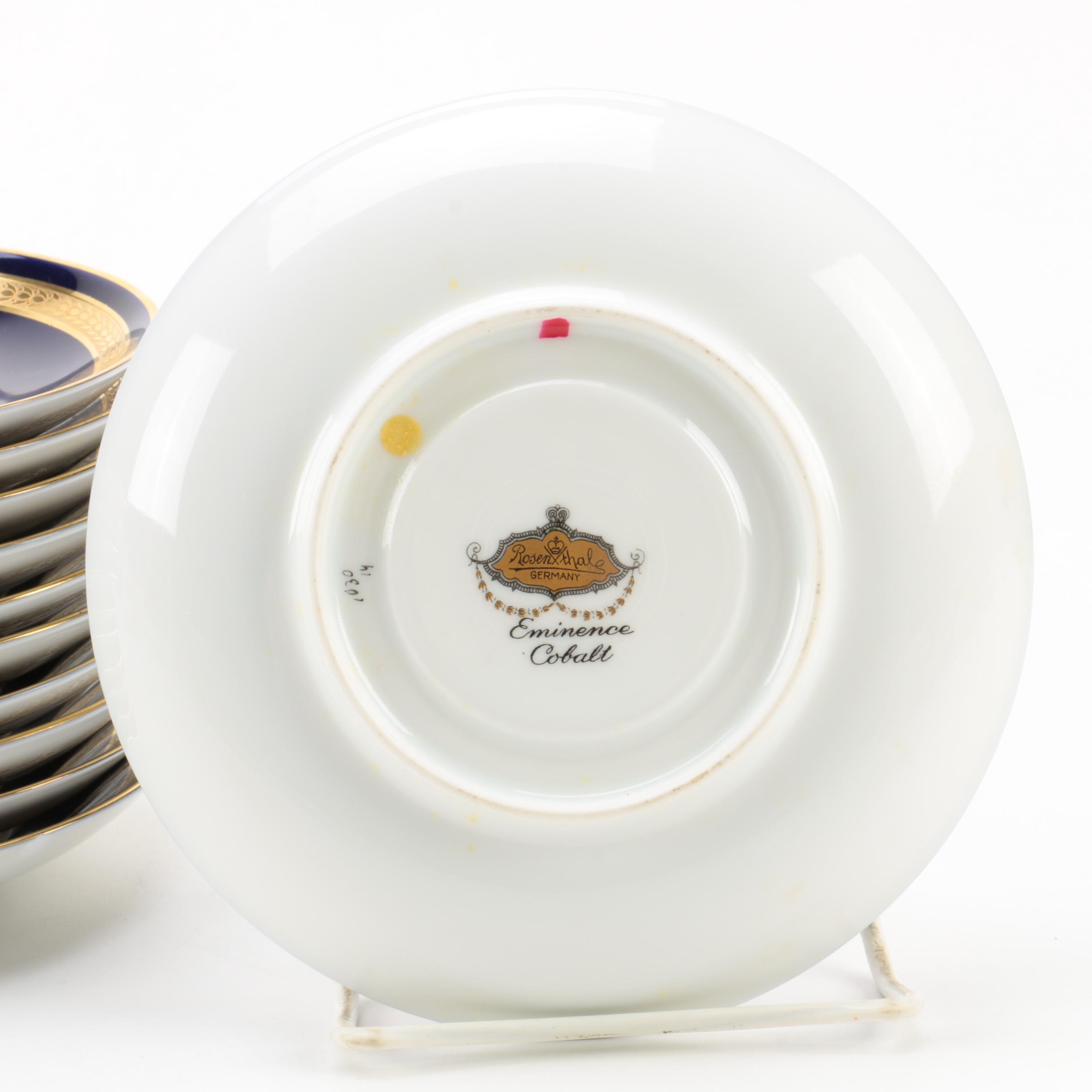 Rosenthal 'Eminence Cobalt Blue' Porcelain Tableware