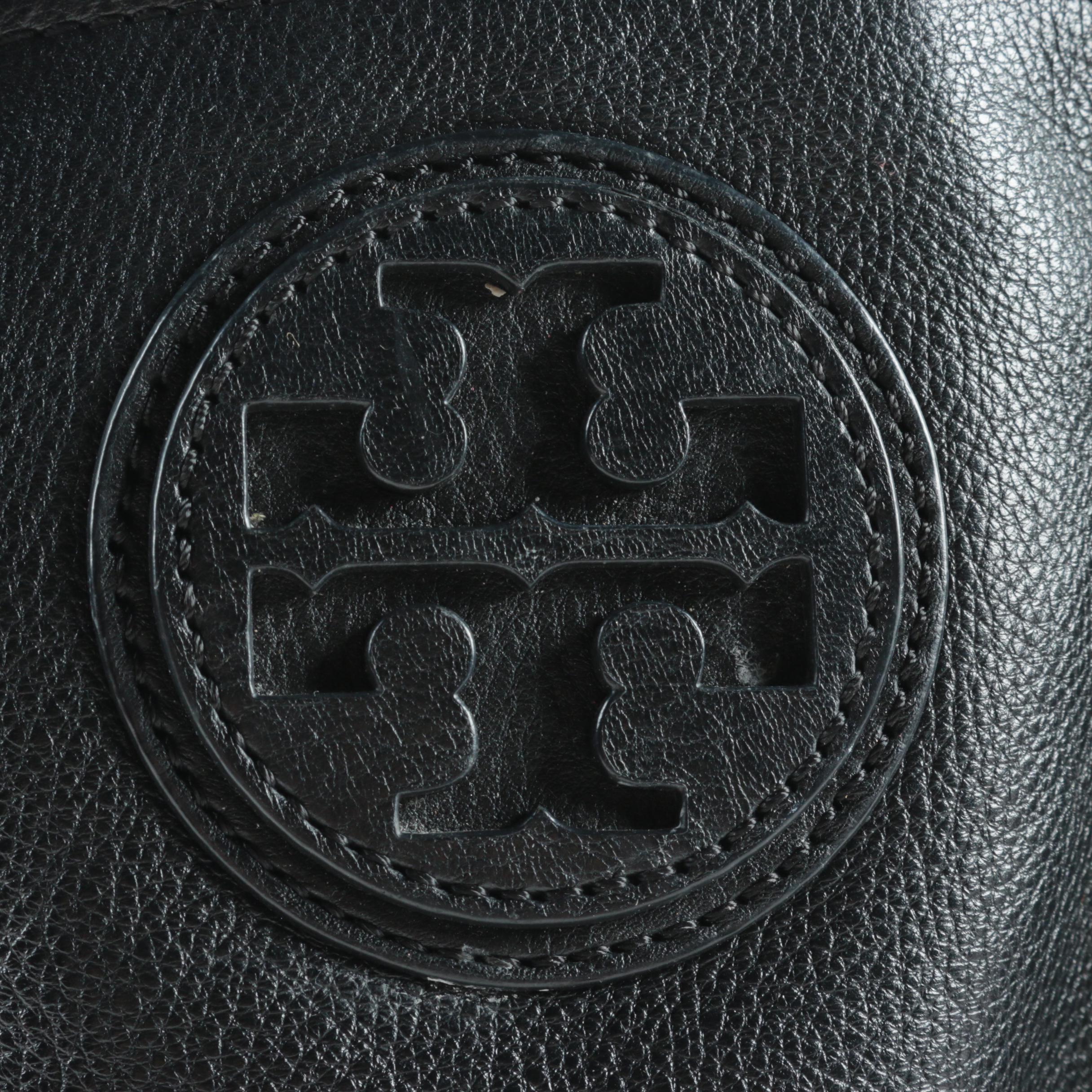 Tory Burch Black Leather Shoulder Bag