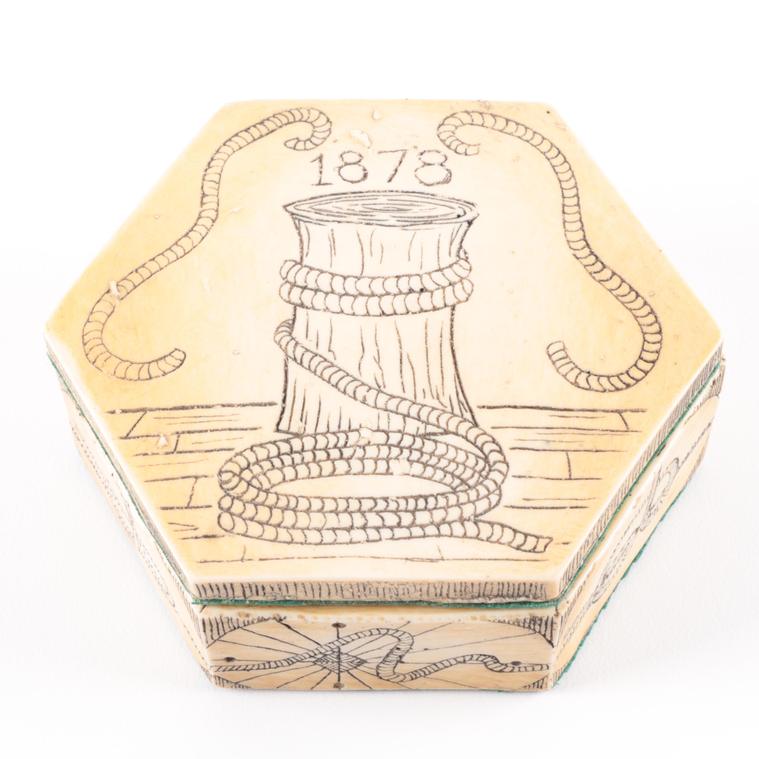 Rope Knot Trinket Box