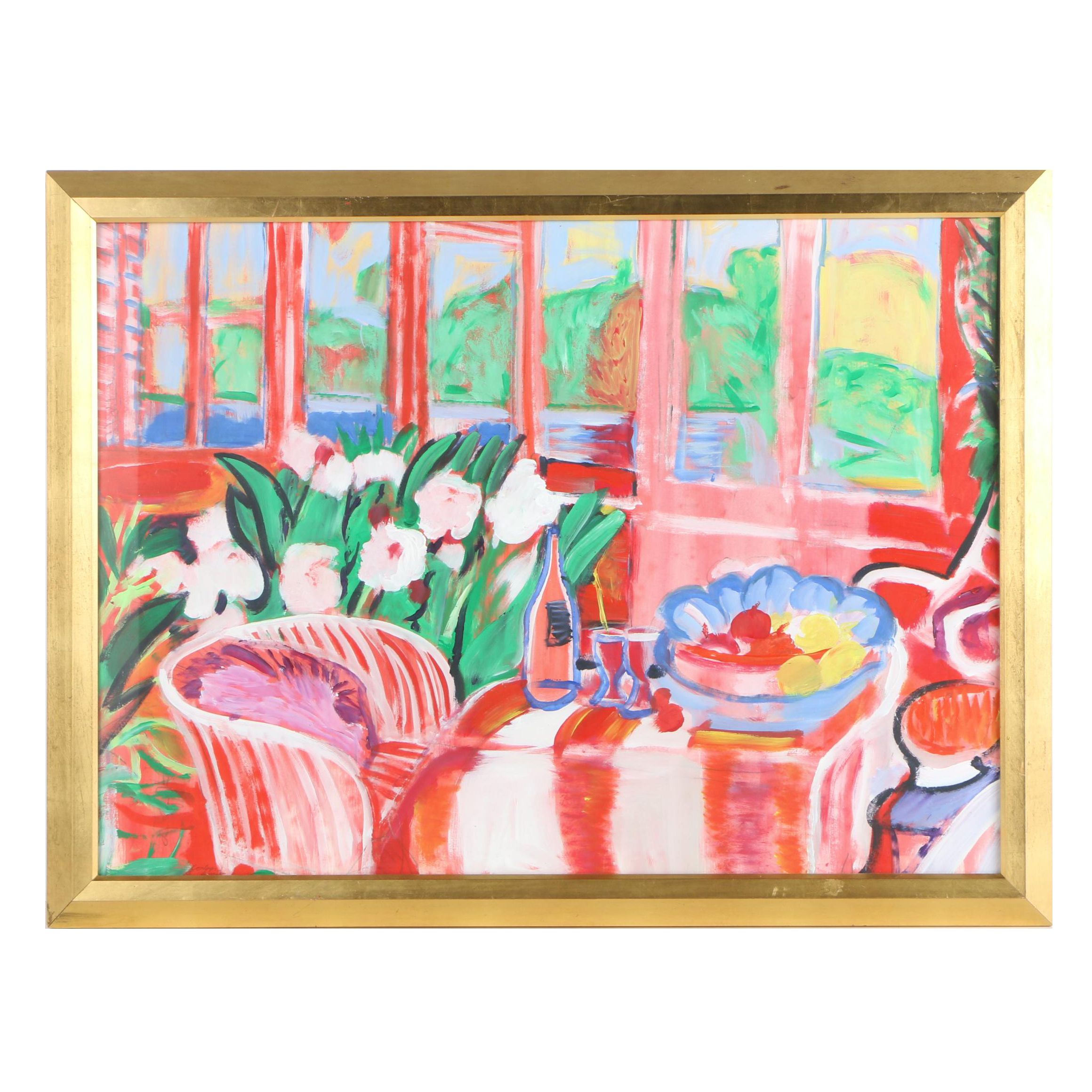 Conley Harris Still Life Oil Painting